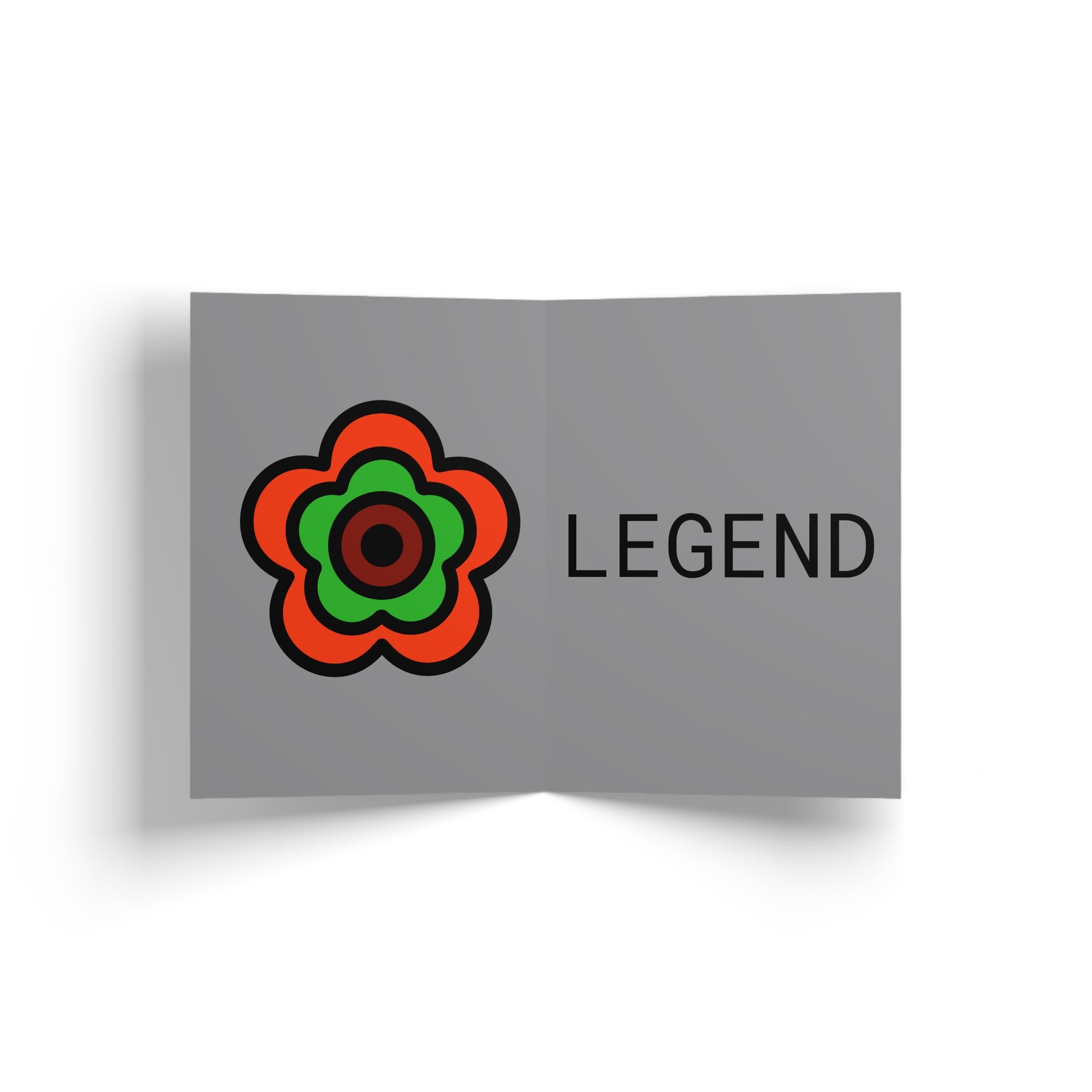 P🌺🌺P2Poppies 30 Days Milestone Greeting Card