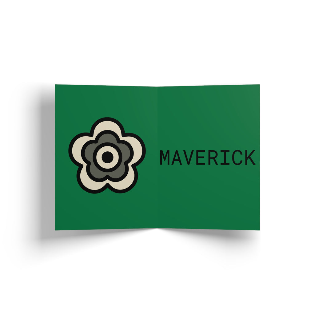 P🌺🌺P2Poppies 1 Year Milestone Greeting Card