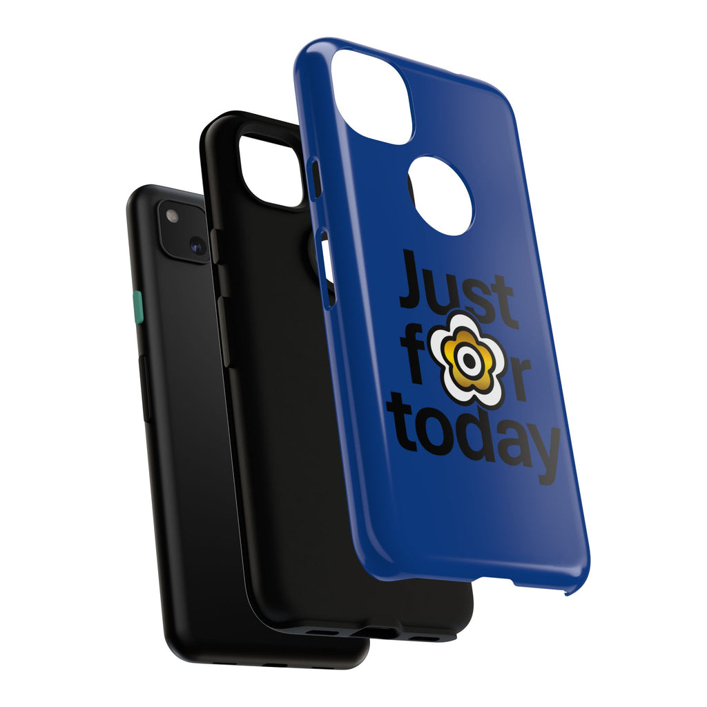 P🌺🌺P2Poppies Just for Today Google Phone Case – Inspirational Recovery Protection