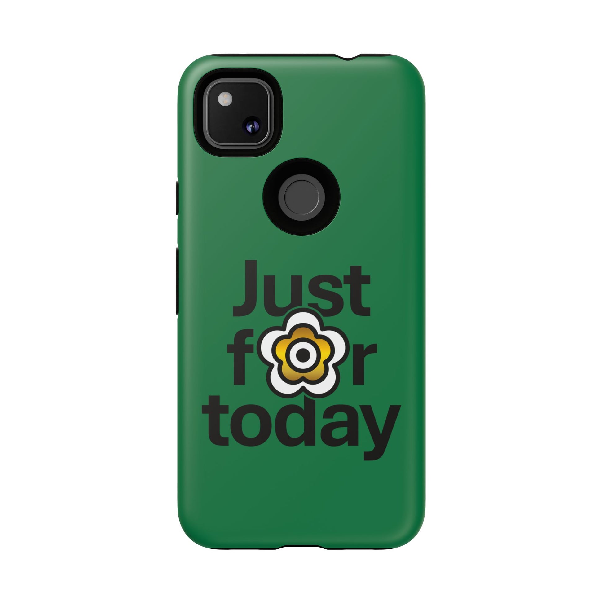 P🌺🌺P2Poppies Just for Today Google Phone Case – Inspirational Recovery Protection