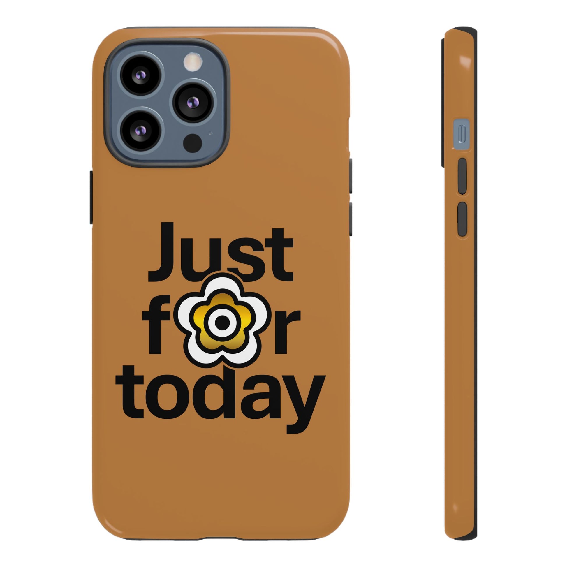 P🌺🌺P2Poppies Just for Today i-Phone Case – Inspirational Recovery Protection