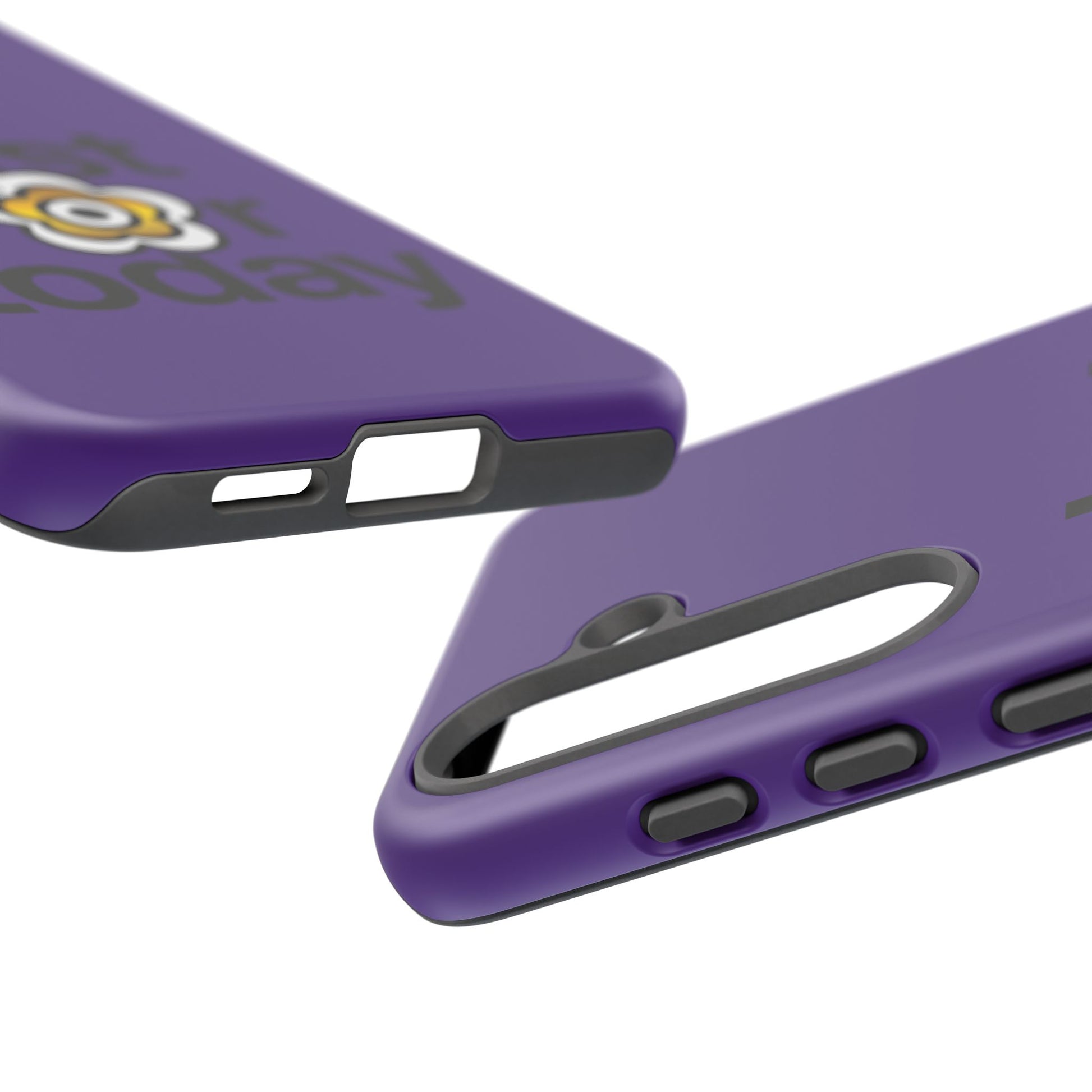 P🌺🌺P2Poppies Just for Today Samsung Phone Case – Inspirational Recovery Protection