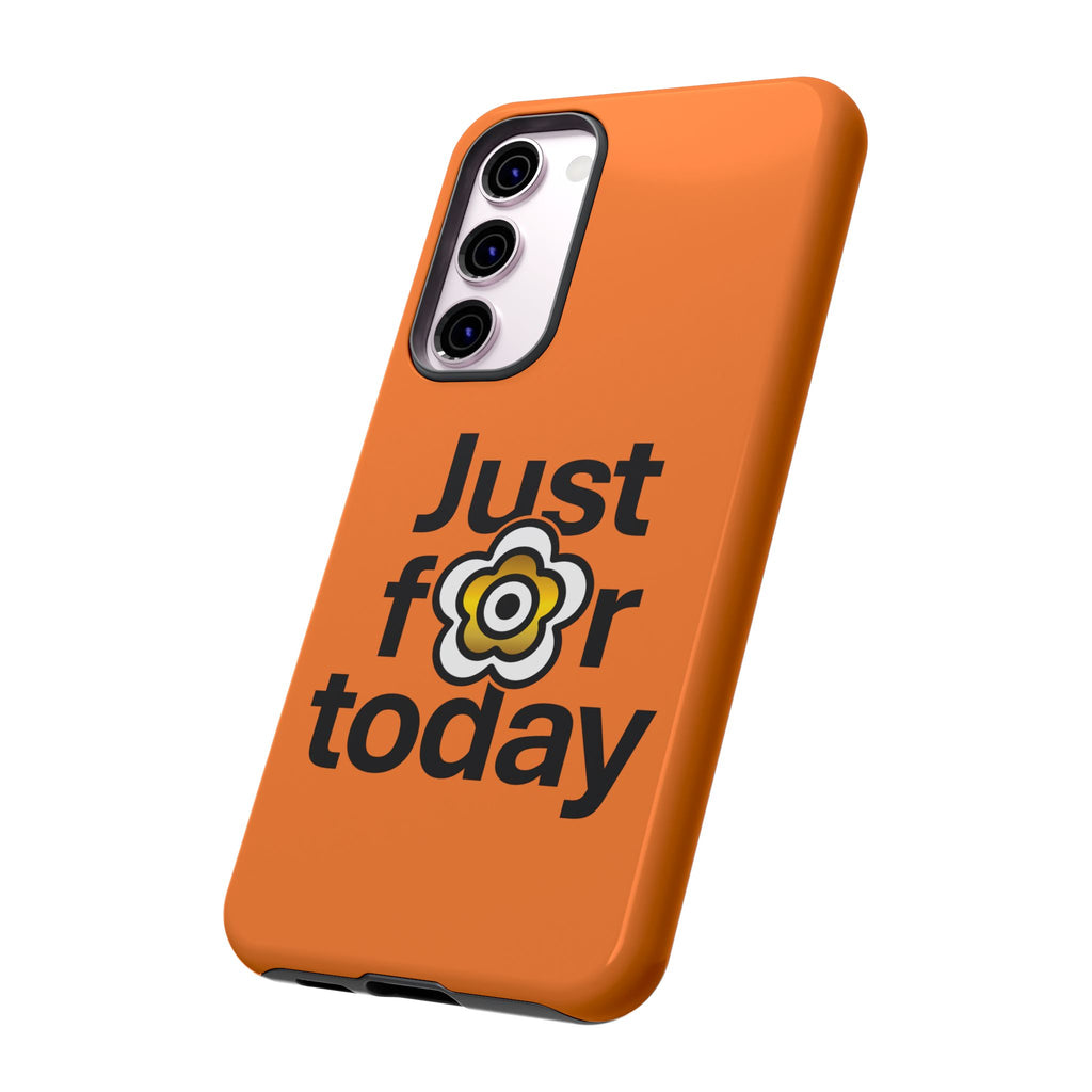 P🌺🌺P2Poppies Just for Today Samsung Phone Case – Inspirational Recovery Protection