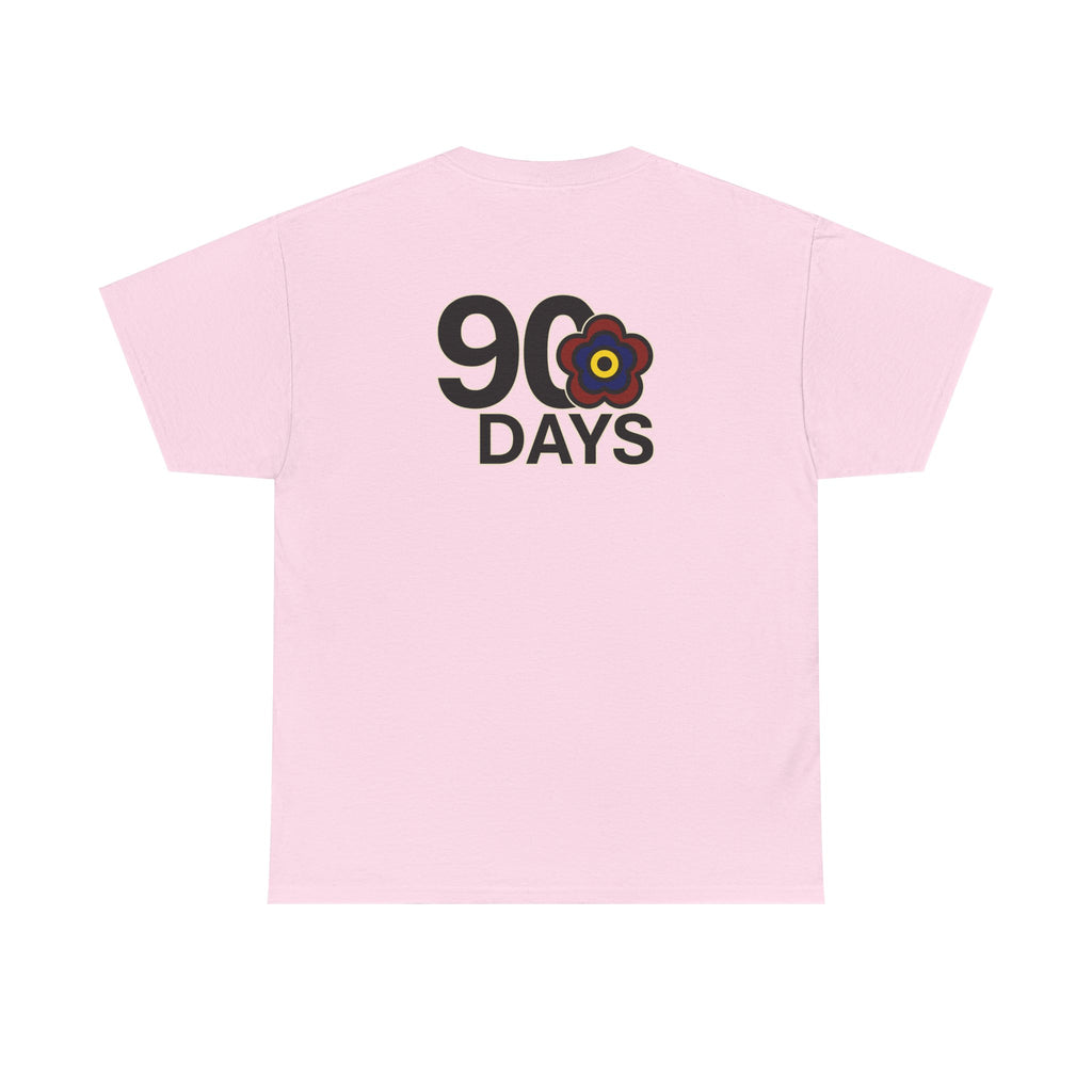 P🌺🌺P2Poppies 90 Days Sober – Motivational Recovery T-Shirt