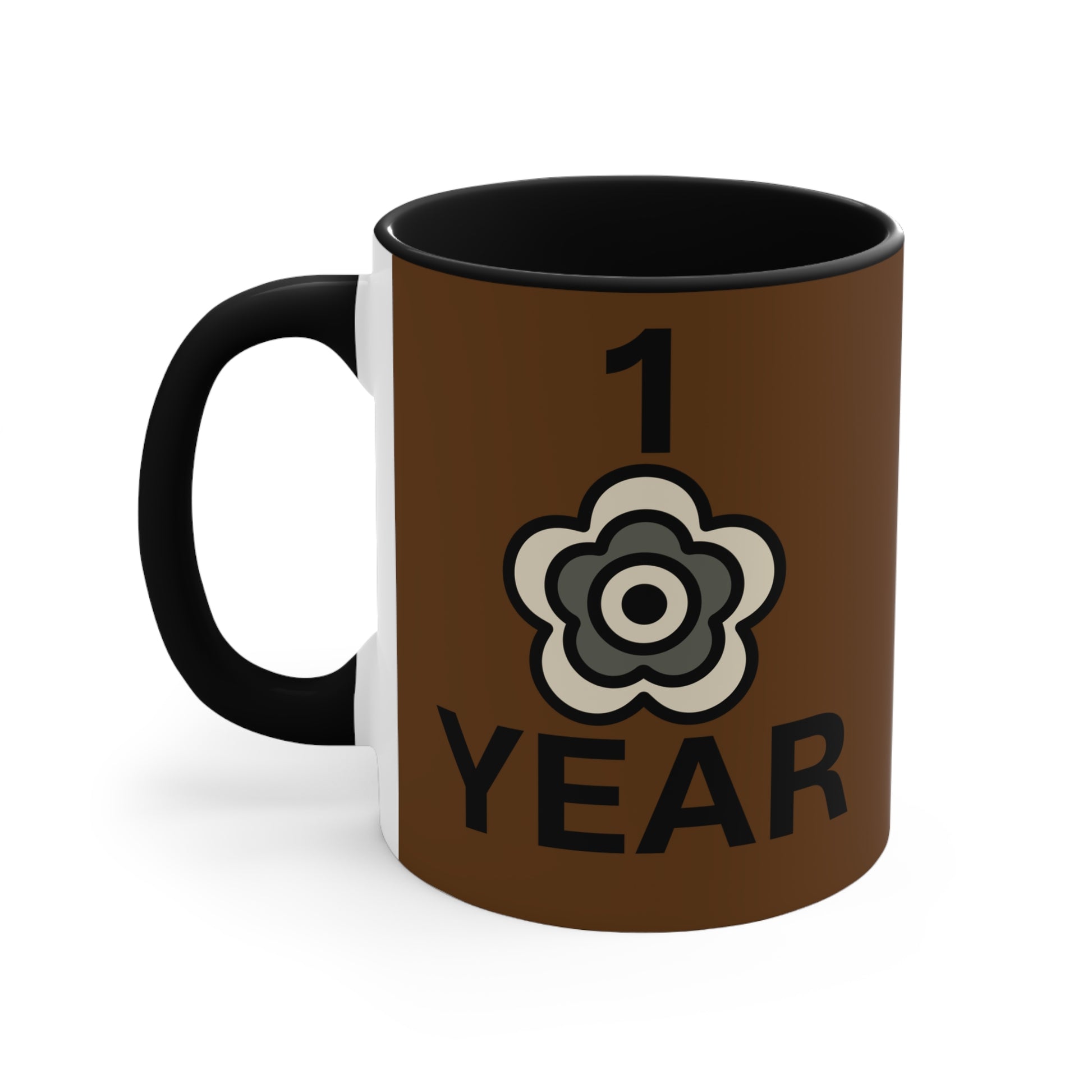 P🌺🌺P2Poppies 1 Year – Motivational Recovery Mug