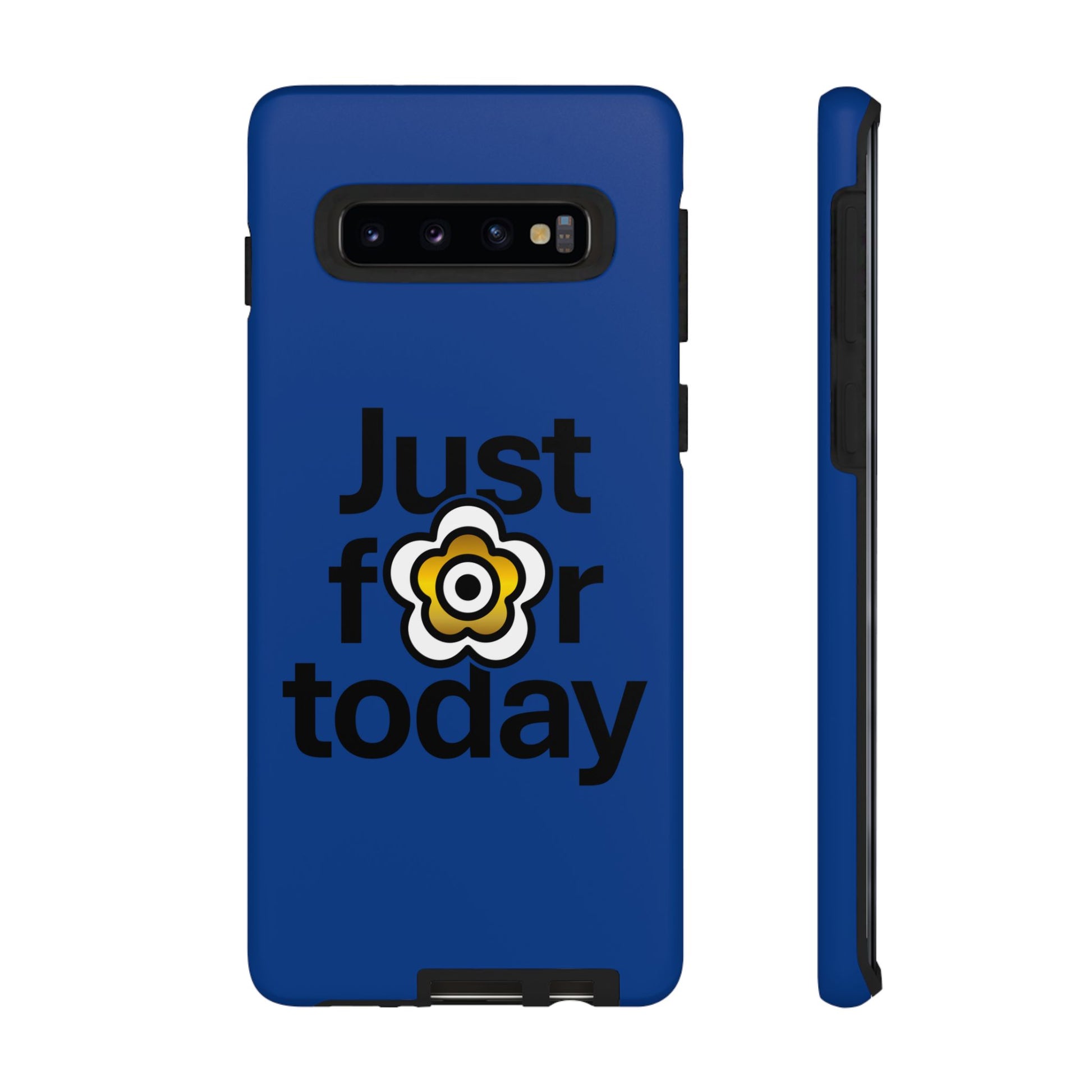 P🌺🌺P2Poppies Just for Today Samsung Phone Case – Inspirational Recovery Protection