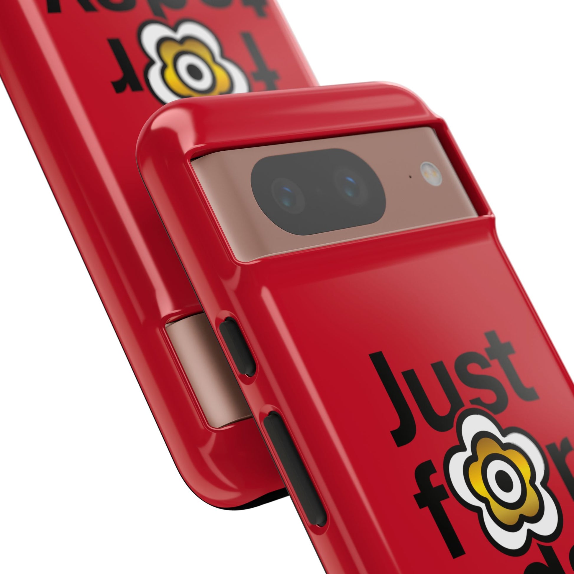 P🌺🌺P2Poppies Just for Today Google Phone Case – Inspirational Recovery Protection