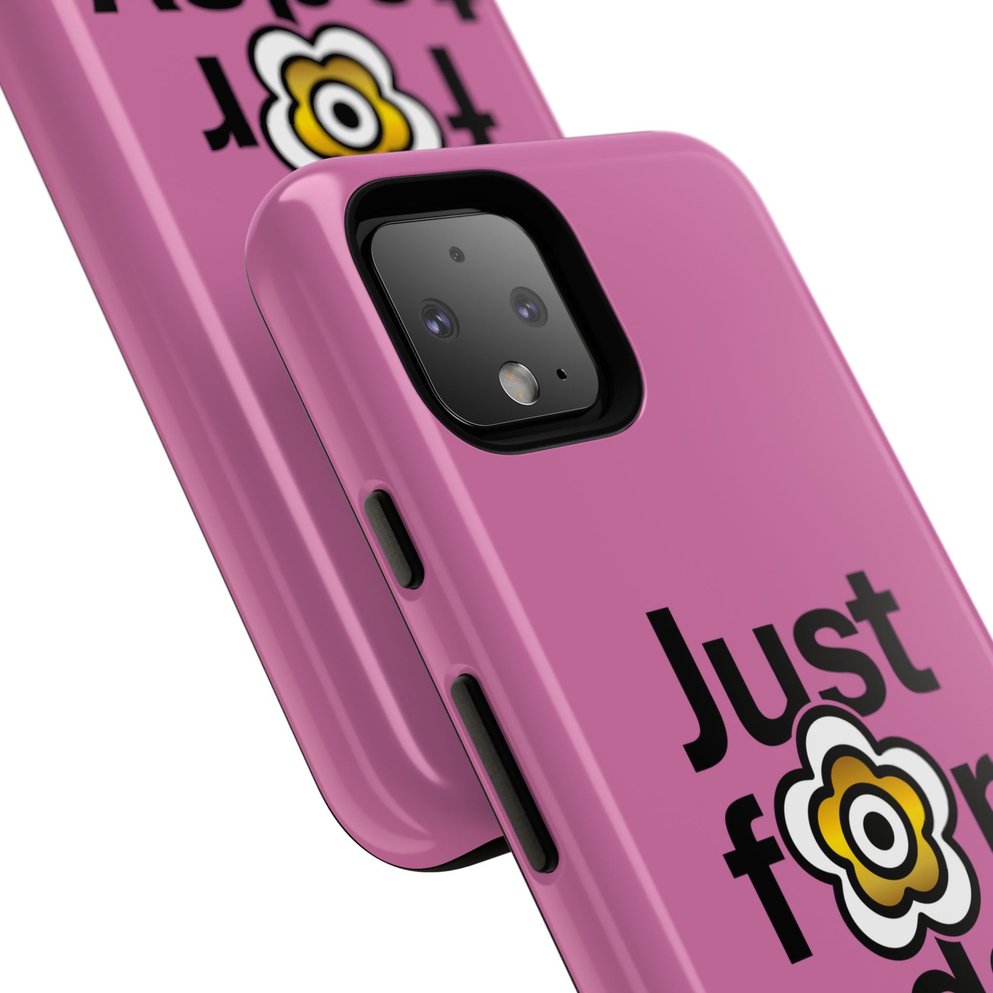 P🌺🌺P2Poppies Just for Today Google Phone Case – Inspirational Recovery Protection