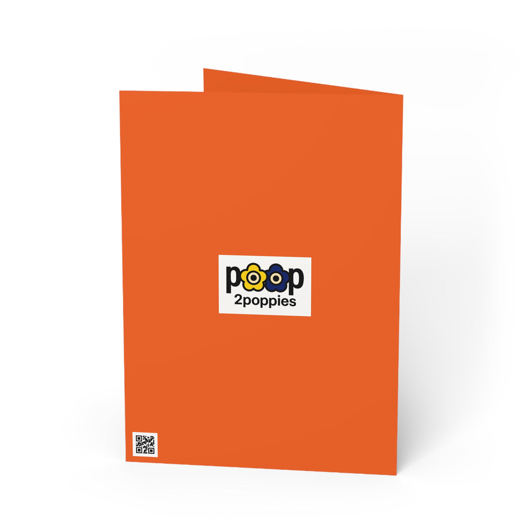 P🌺🌺P2Poppies 1 Year Milestone Greeting Card