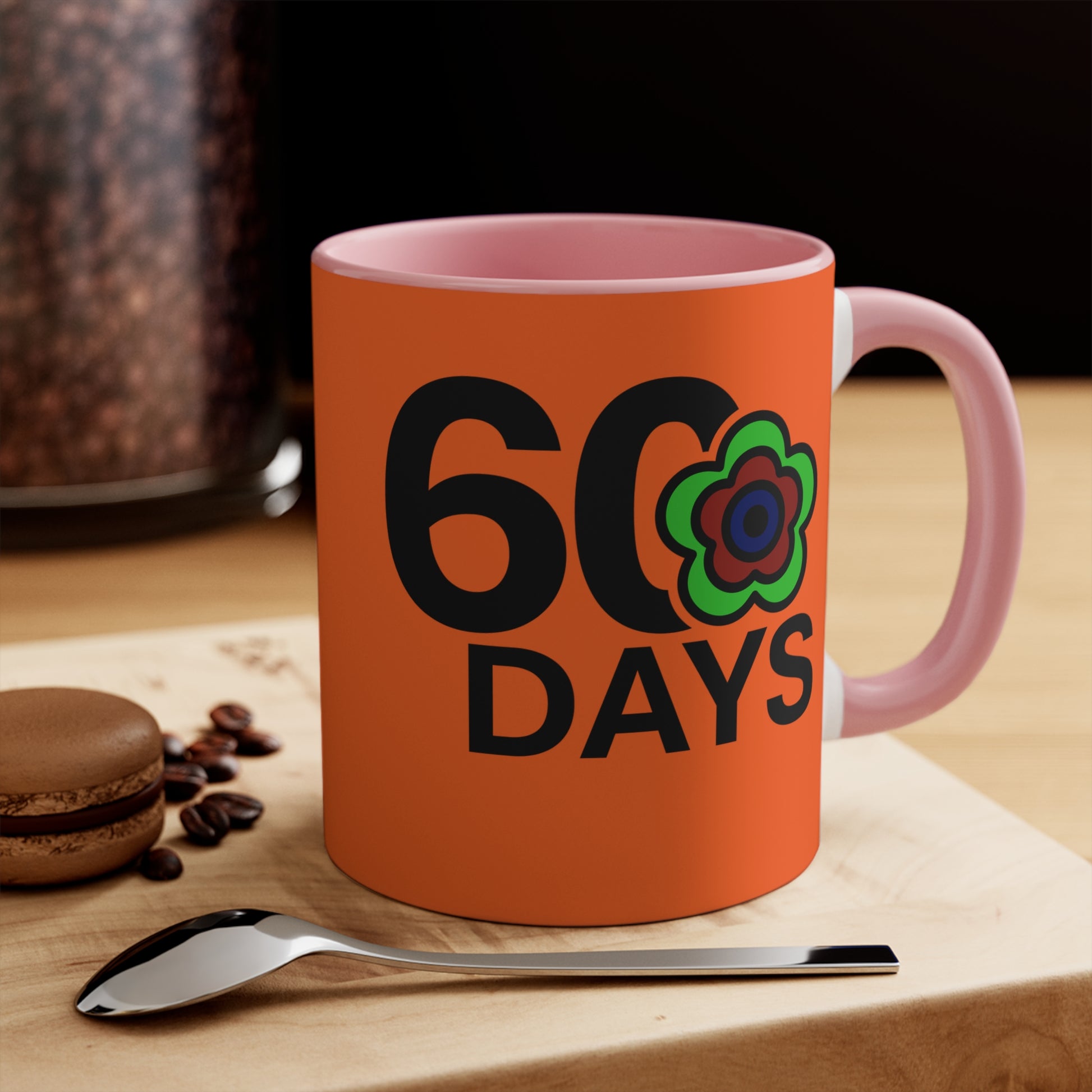 P🌺🌺P2Poppies 60 Days – Motivational Recovery Mug