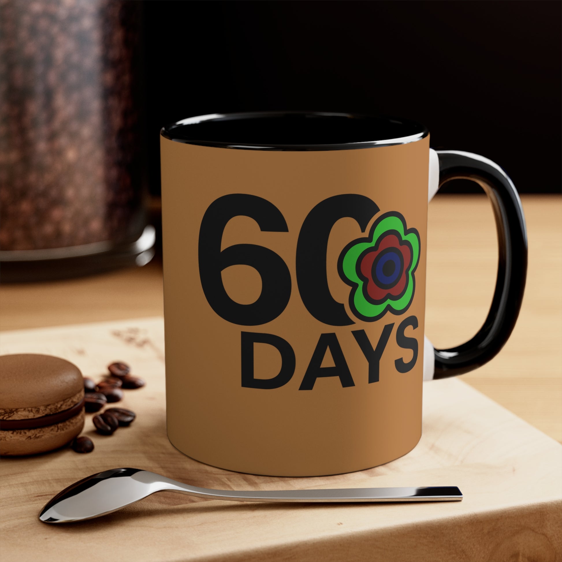 P🌺🌺P2Poppies 60 Days – Motivational Recovery Mug