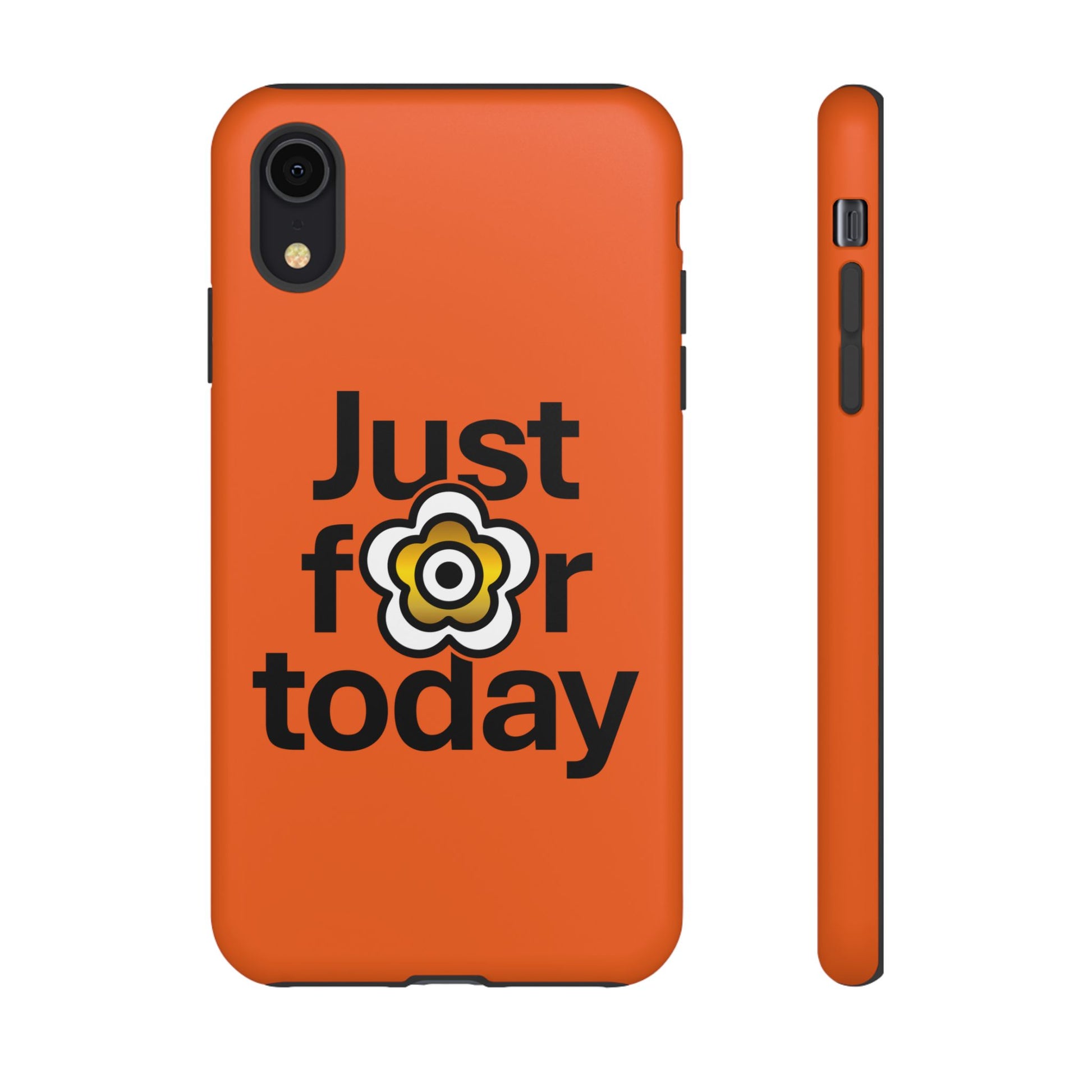 P🌺🌺P2Poppies Just for Today i-Phone Case – Inspirational Recovery Protection