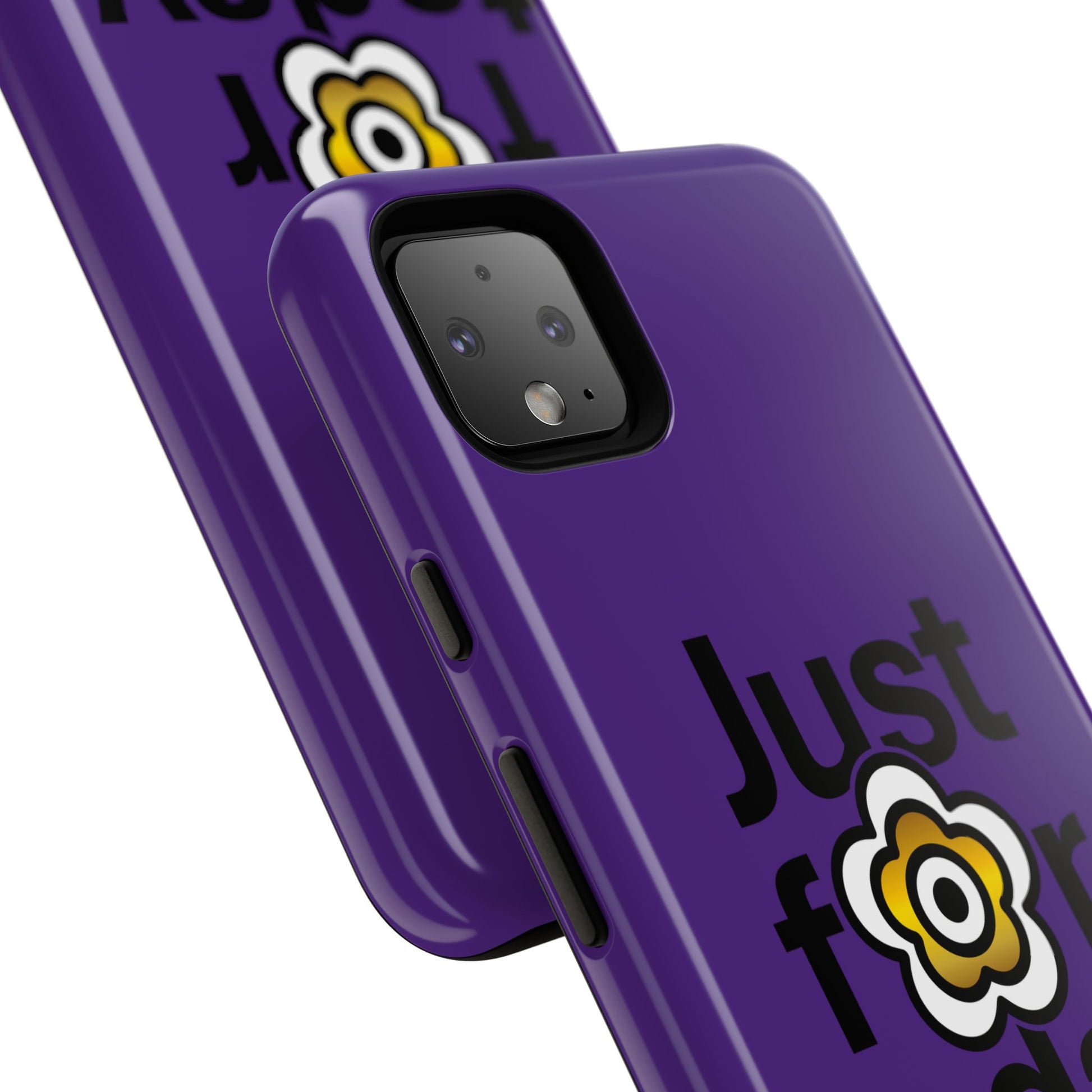 P🌺🌺P2Poppies Just for Today Google Phone Case – Inspirational Recovery Protection