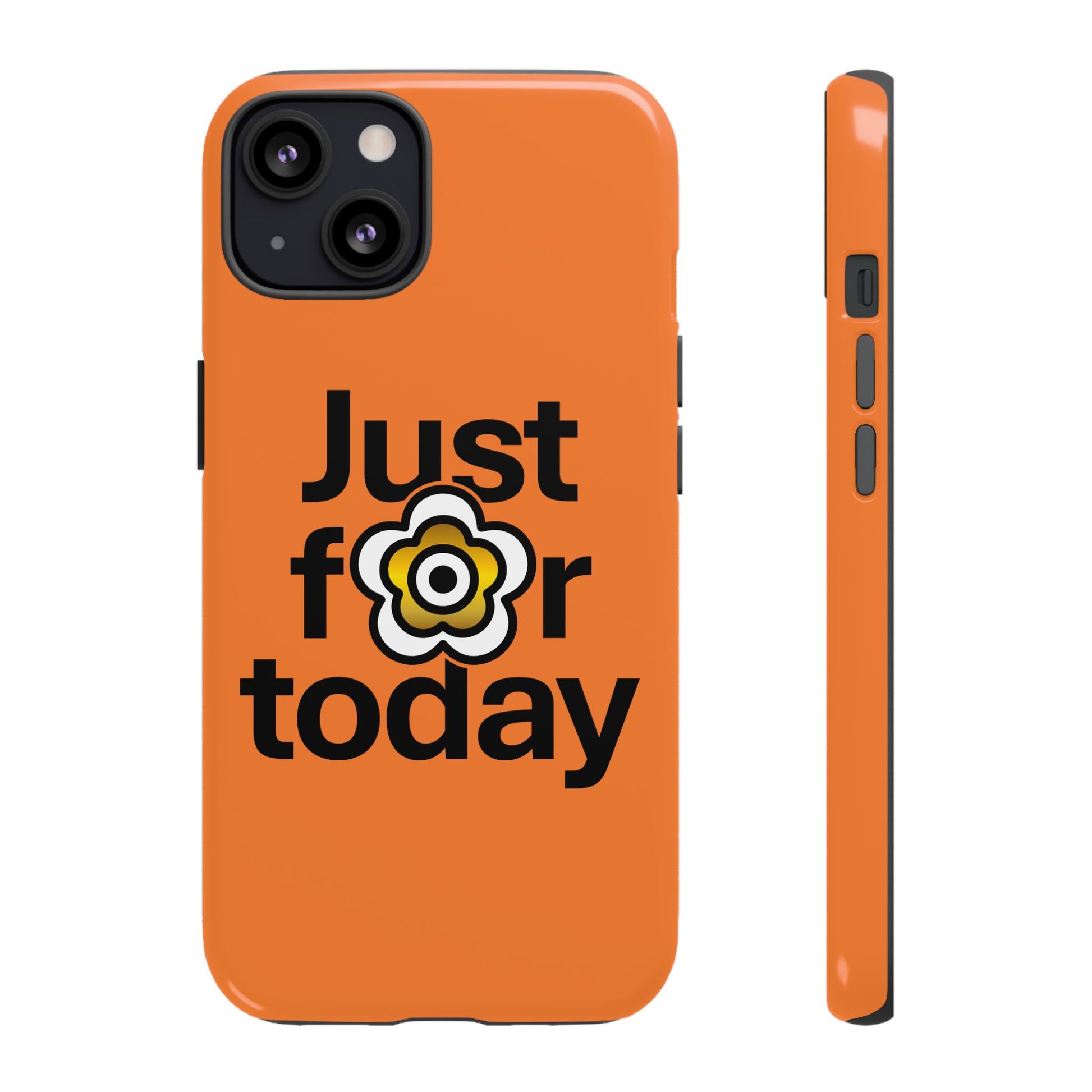 P🌺🌺P2Poppies Just for Today i-Phone Case – Inspirational Recovery Protection