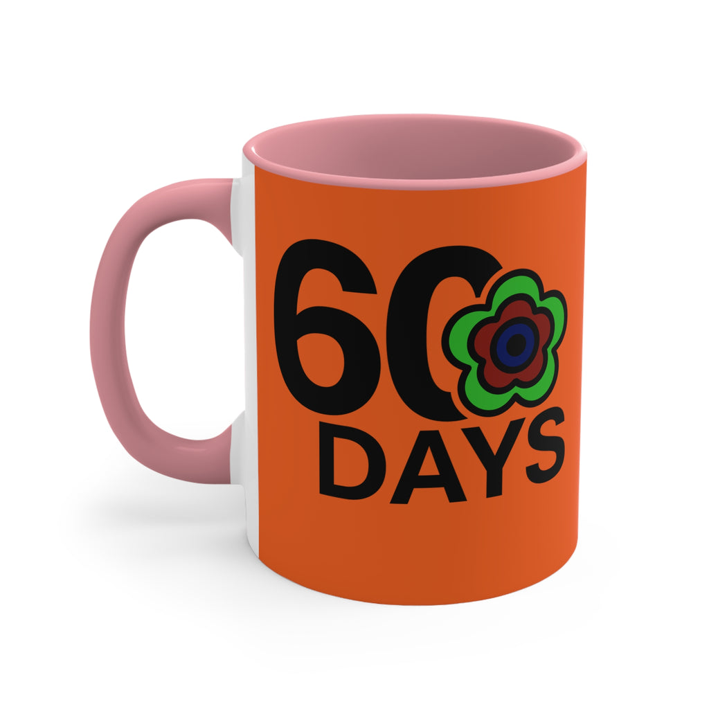 P🌺🌺P2Poppies 60 Days – Motivational Recovery Mug