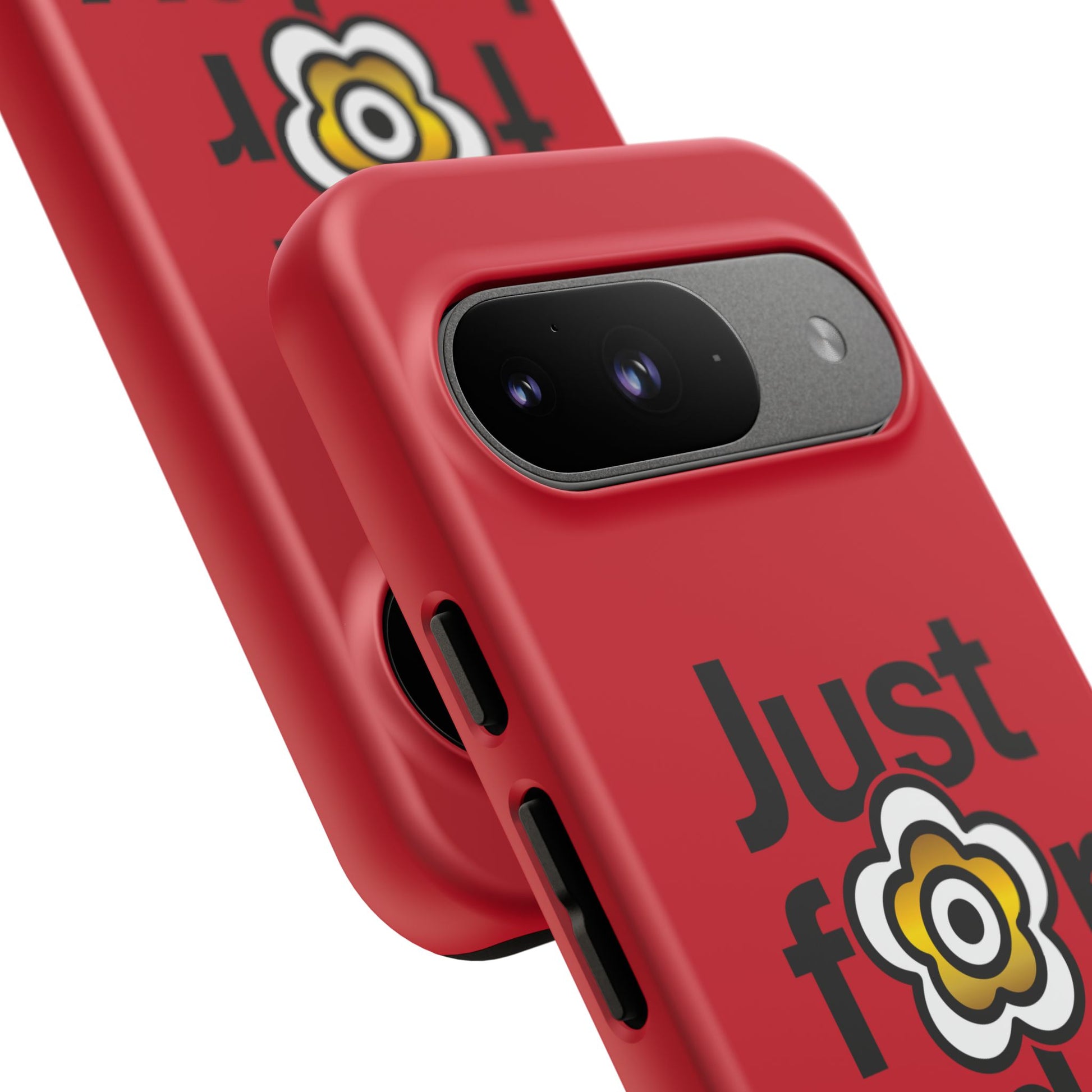 P🌺🌺P2Poppies Just for Today Google Phone Case – Inspirational Recovery Protection