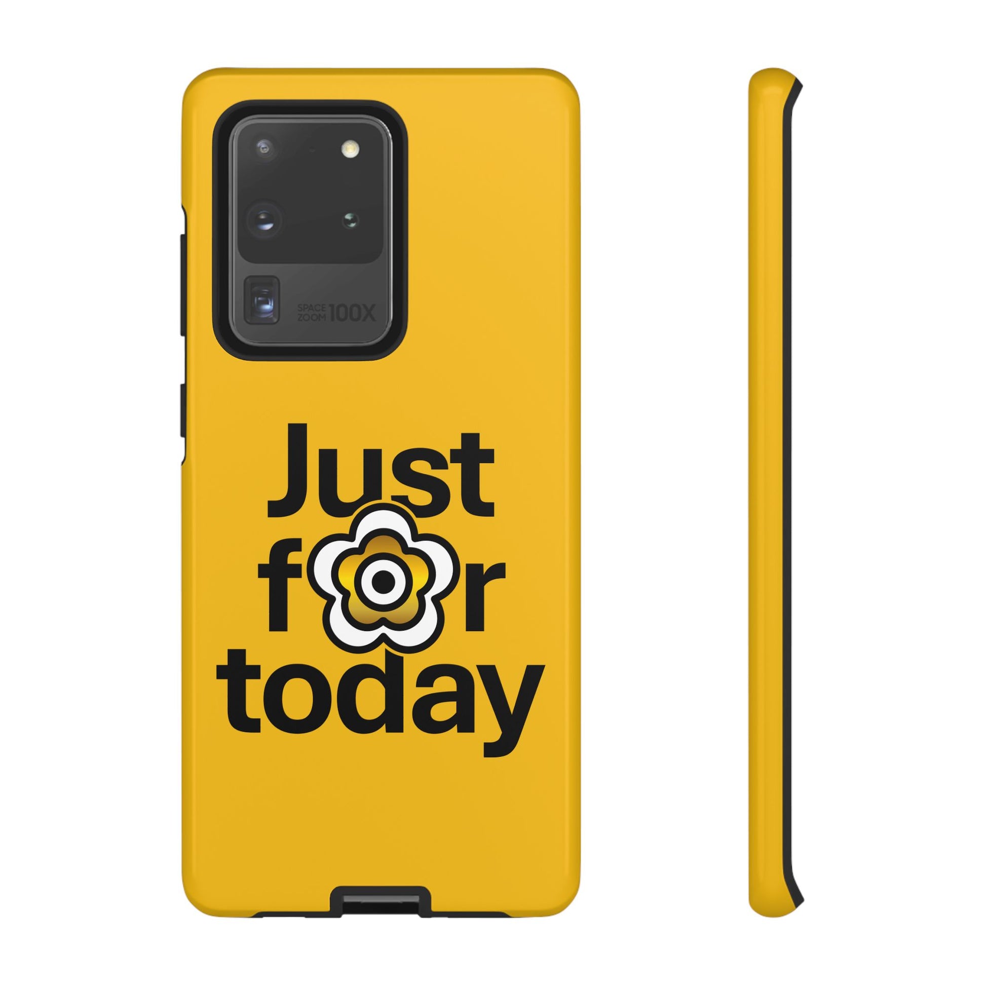 P🌺🌺P2Poppies Just for Today Samsung Phone Case – Inspirational Recovery Protection