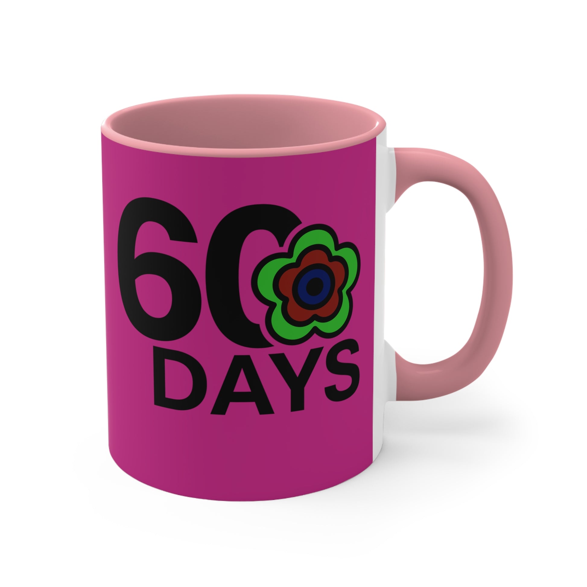 P🌺🌺P2Poppies 60 Days – Motivational Recovery Mug