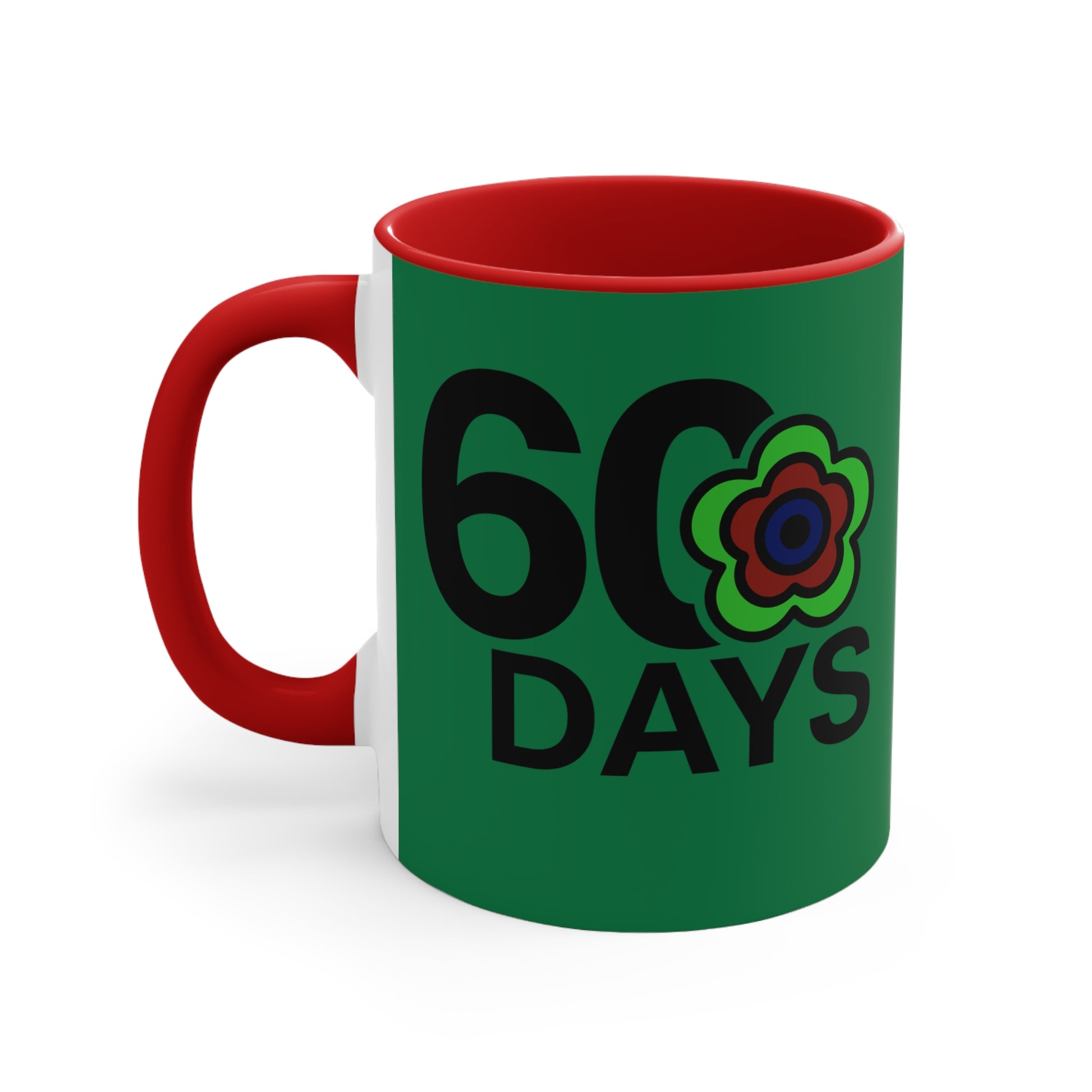 P🌺🌺P2Poppies 60 Days – Motivational Recovery Mug