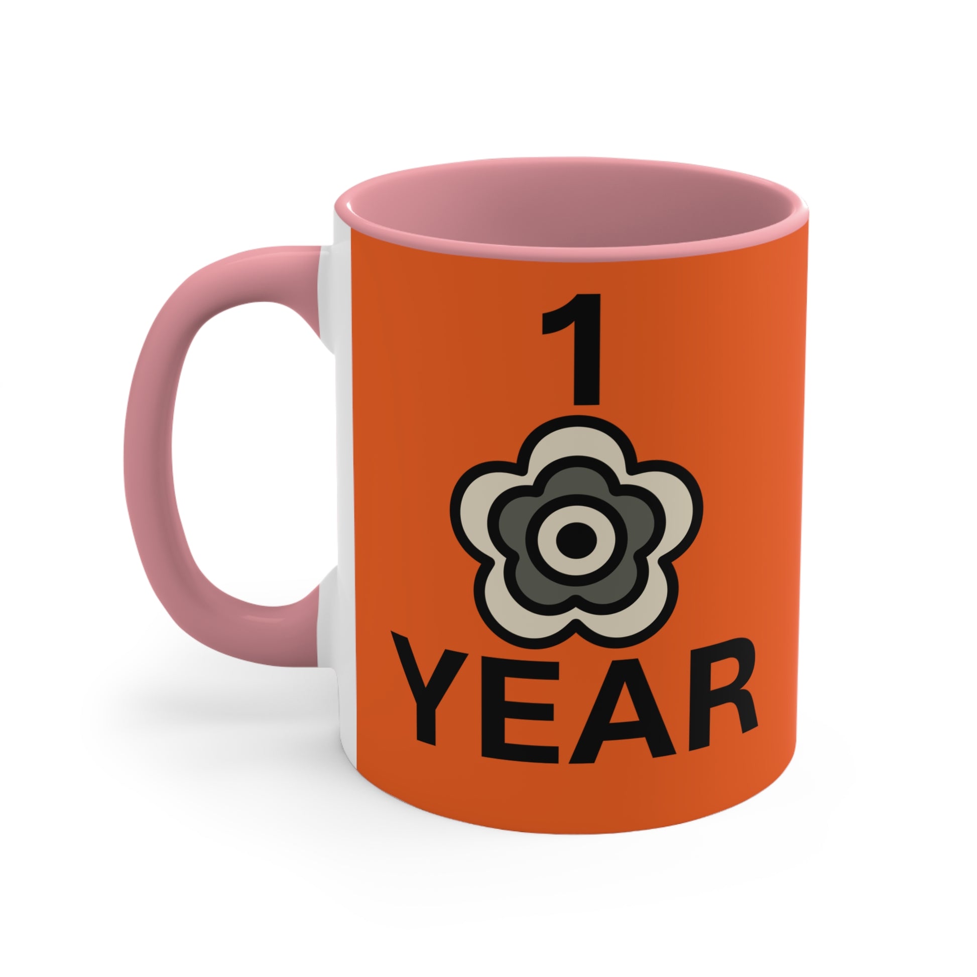 P🌺🌺P2Poppies 1 Year – Motivational Recovery Mug