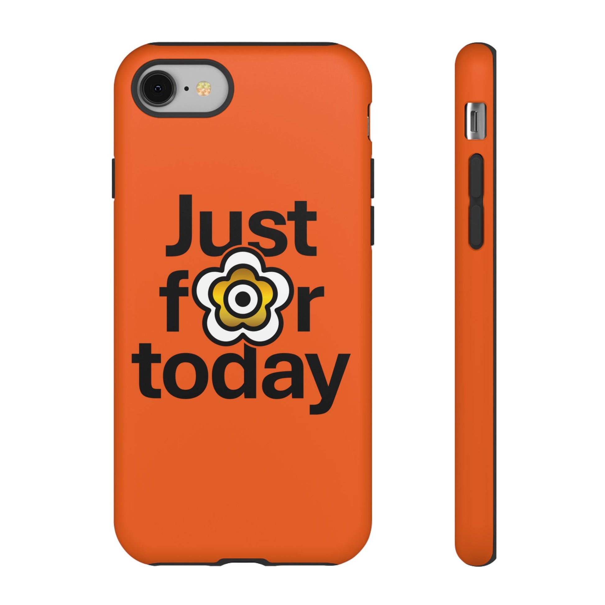 P🌺🌺P2Poppies Just for Today i-Phone Case – Inspirational Recovery Protection