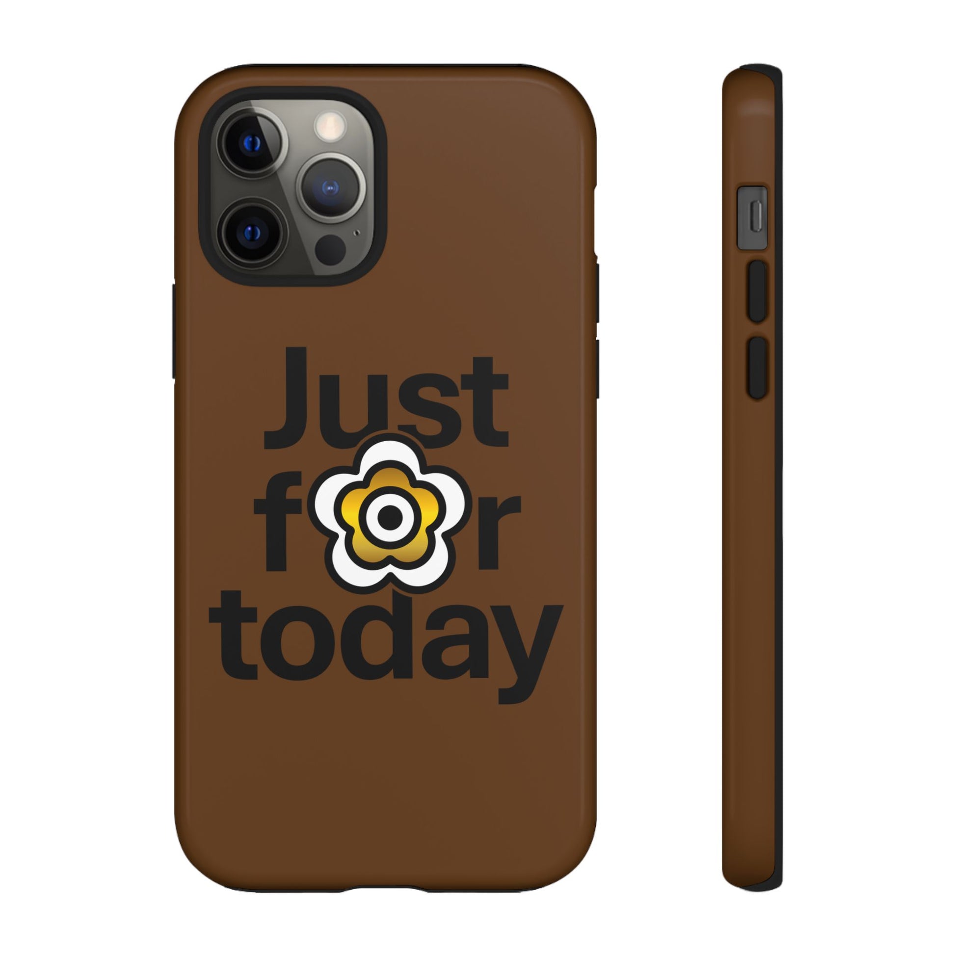 P🌺🌺P2Poppies Just for Today i-Phone Case – Inspirational Recovery Protection