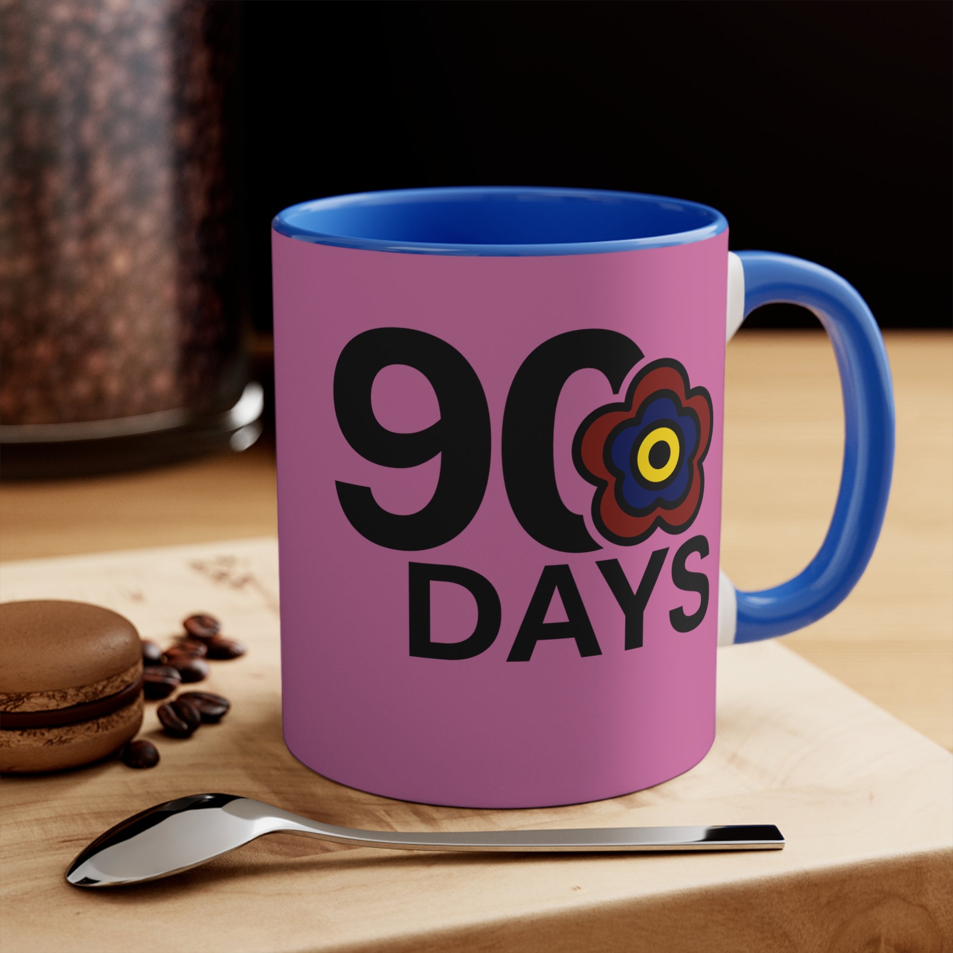 P🌺🌺P2Poppies 90 Days – Motivational Recovery Mug