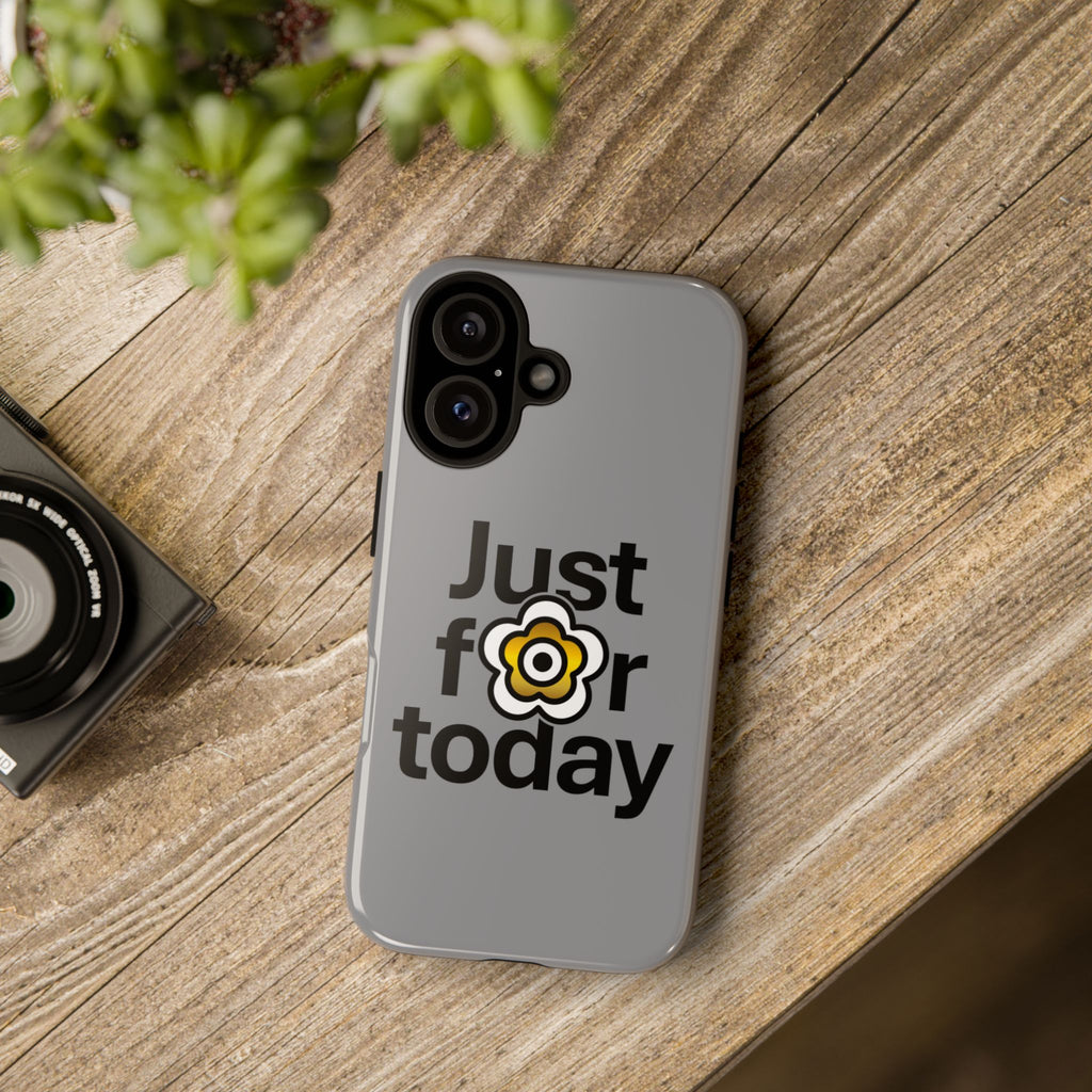 P🌺🌺P2Poppies Just for Today i-Phone Case – Inspirational Recovery Protection