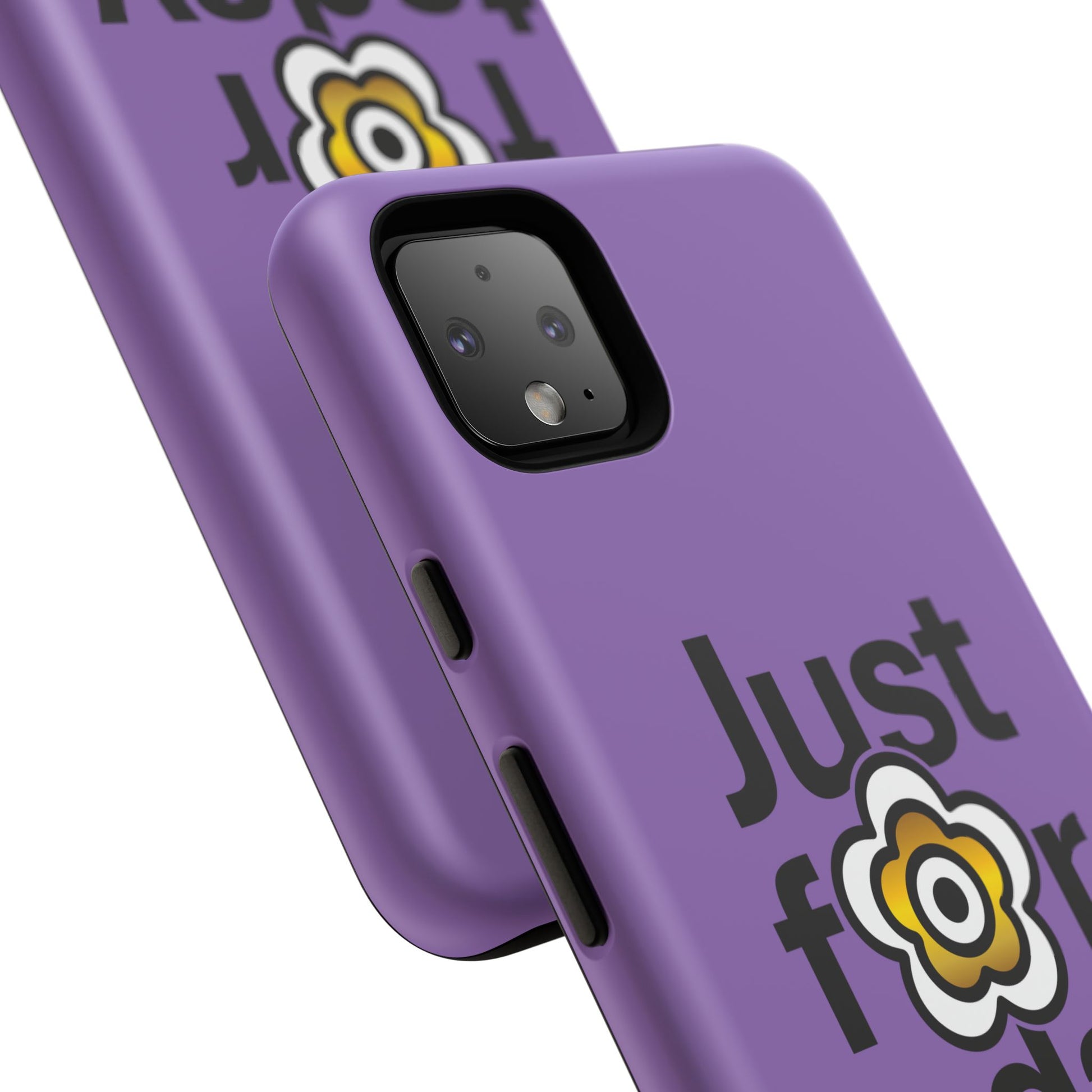 P🌺🌺P2Poppies Just for Today Google Phone Case – Inspirational Recovery Protection