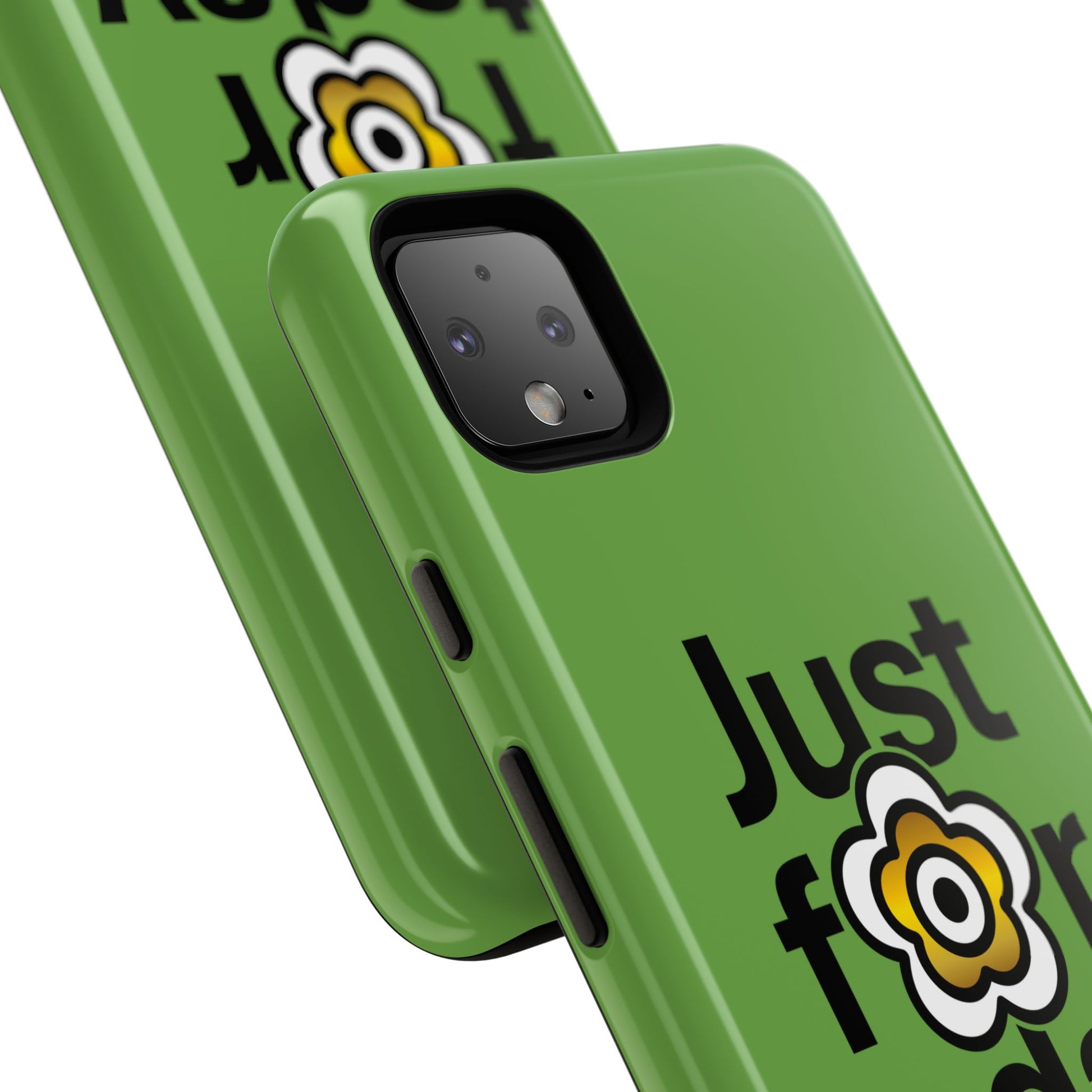 P🌺🌺P2Poppies Just for Today Google Phone Case – Inspirational Recovery Protection