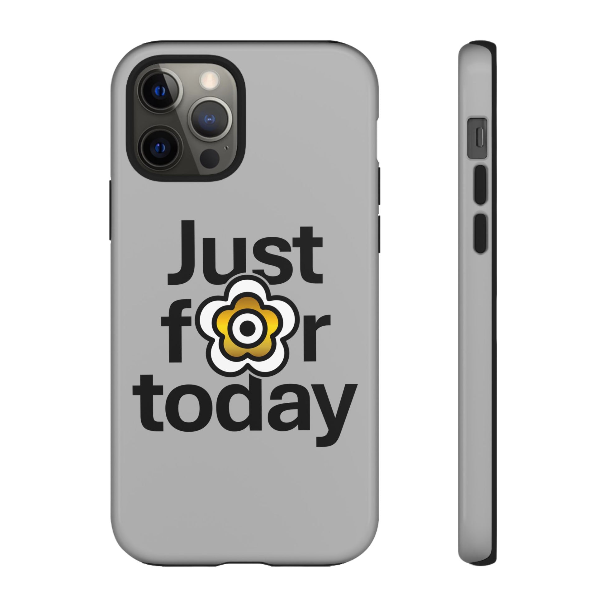 P🌺🌺P2Poppies Just for Today i-Phone Case – Inspirational Recovery Protection