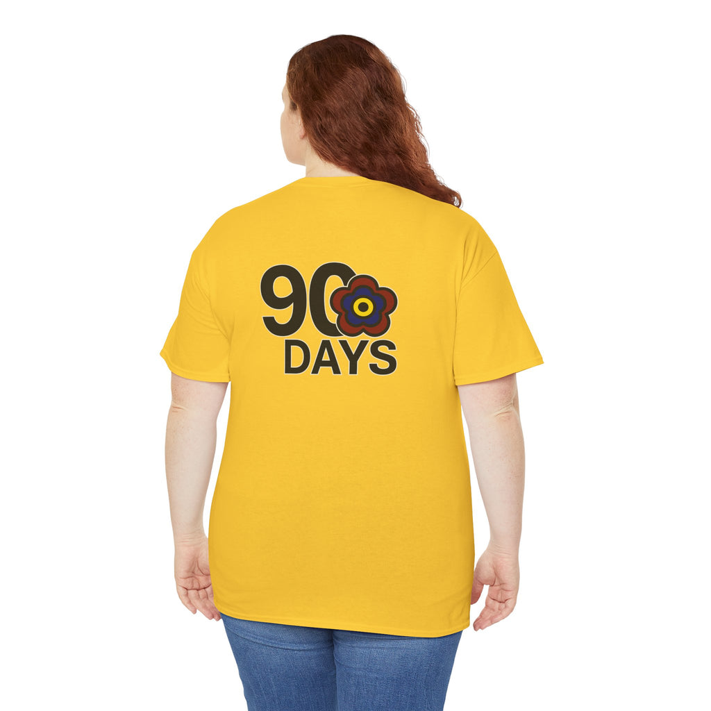 P🌺🌺P2Poppies 90 Days Sober – Motivational Recovery T-Shirt