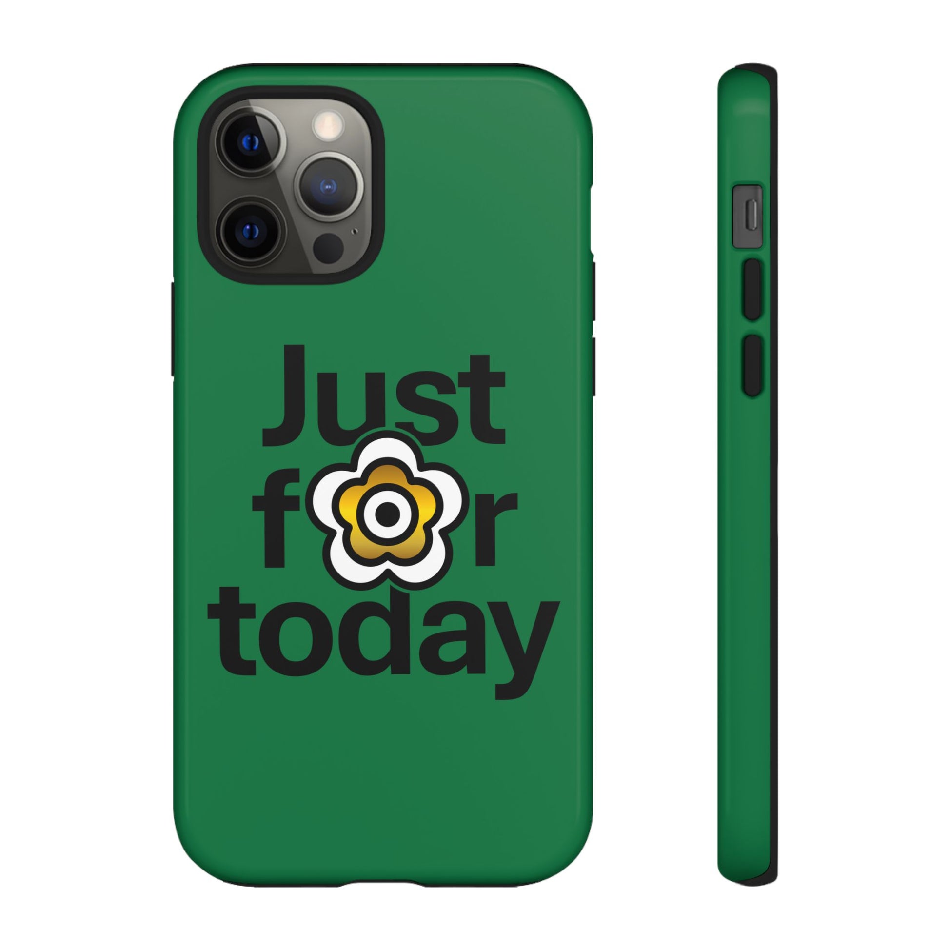 P🌺🌺P2Poppies Just for Today i-Phone Case – Inspirational Recovery Protection