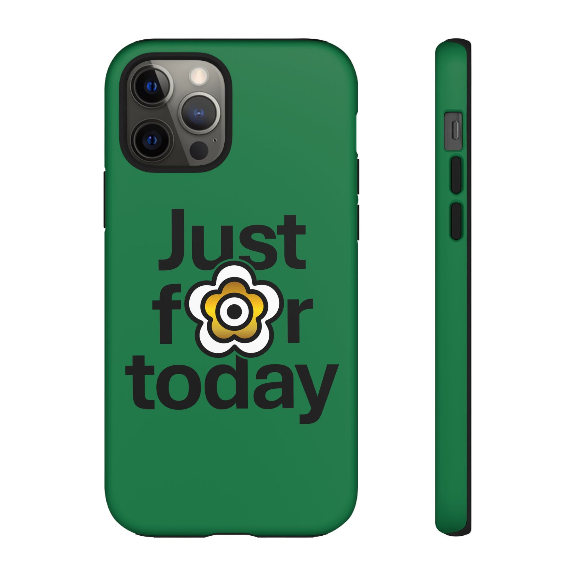 P🌺🌺P2Poppies Just for Today i-Phone Case – Inspirational Recovery Protection