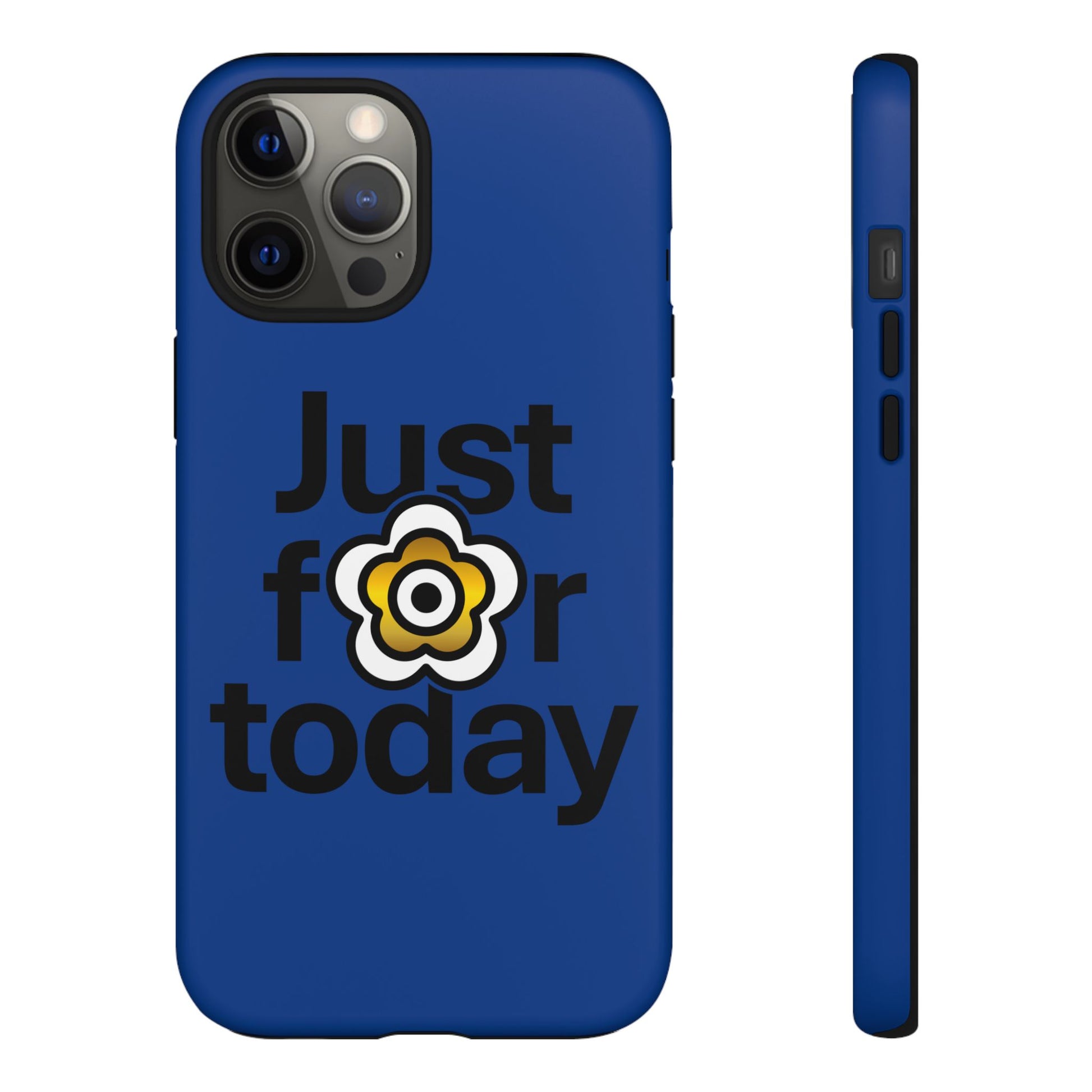 P🌺🌺P2Poppies Just for Today i-Phone Case – Inspirational Recovery Protection