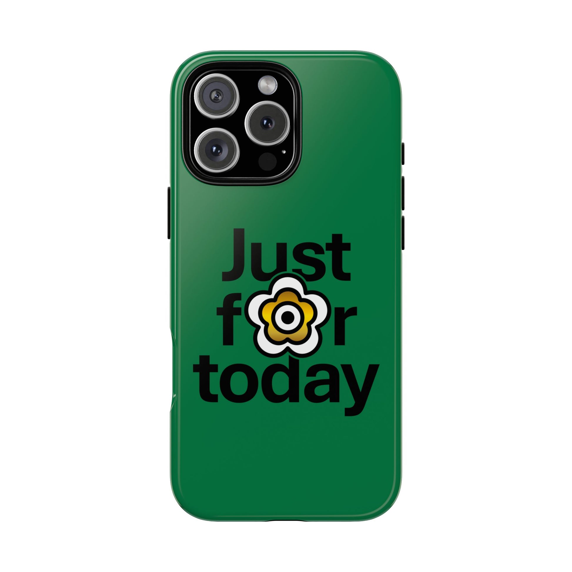 P🌺🌺P2Poppies Just for Today i-Phone Case – Inspirational Recovery Protection