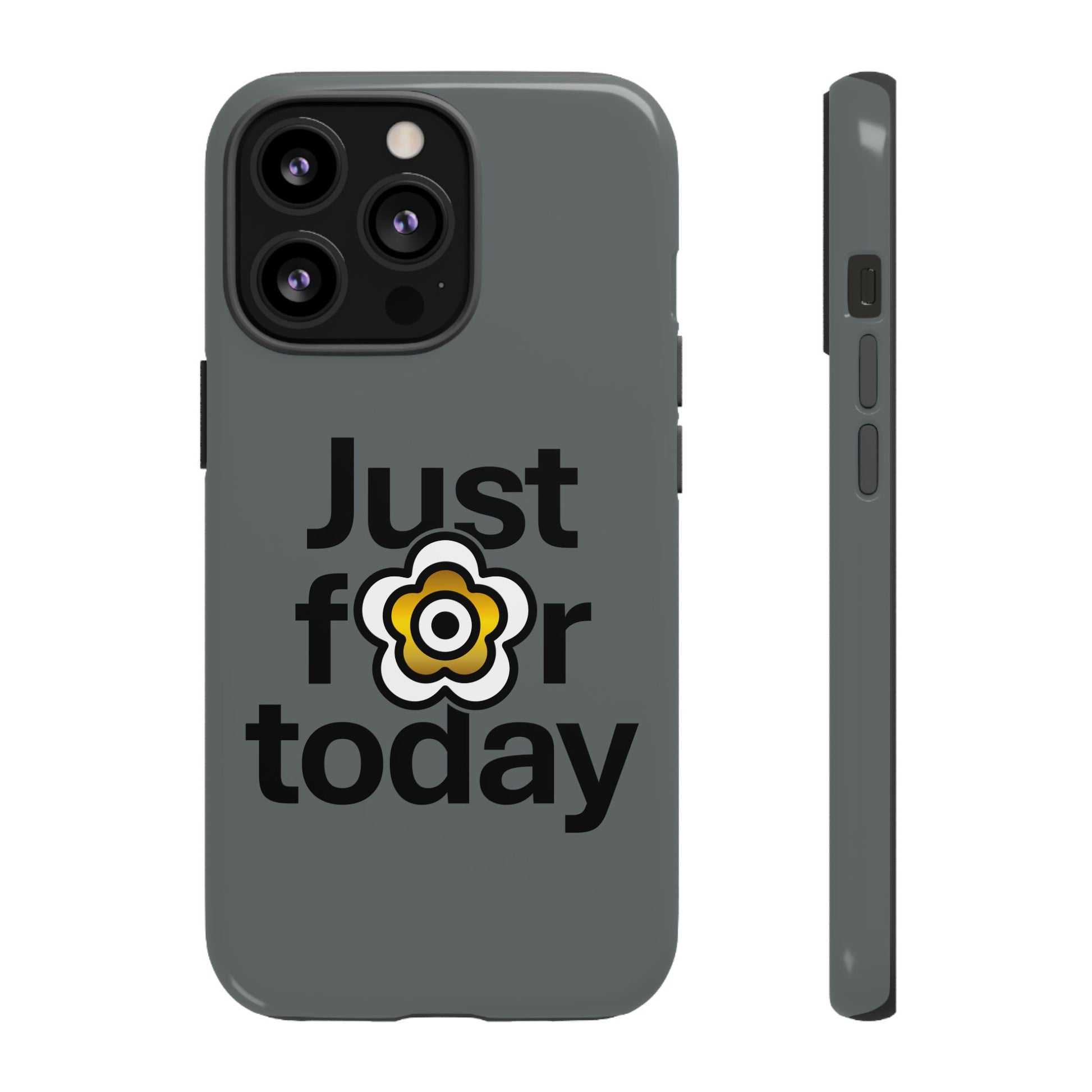 P🌺🌺P2Poppies Just for Today i-Phone Case – Inspirational Recovery Protection