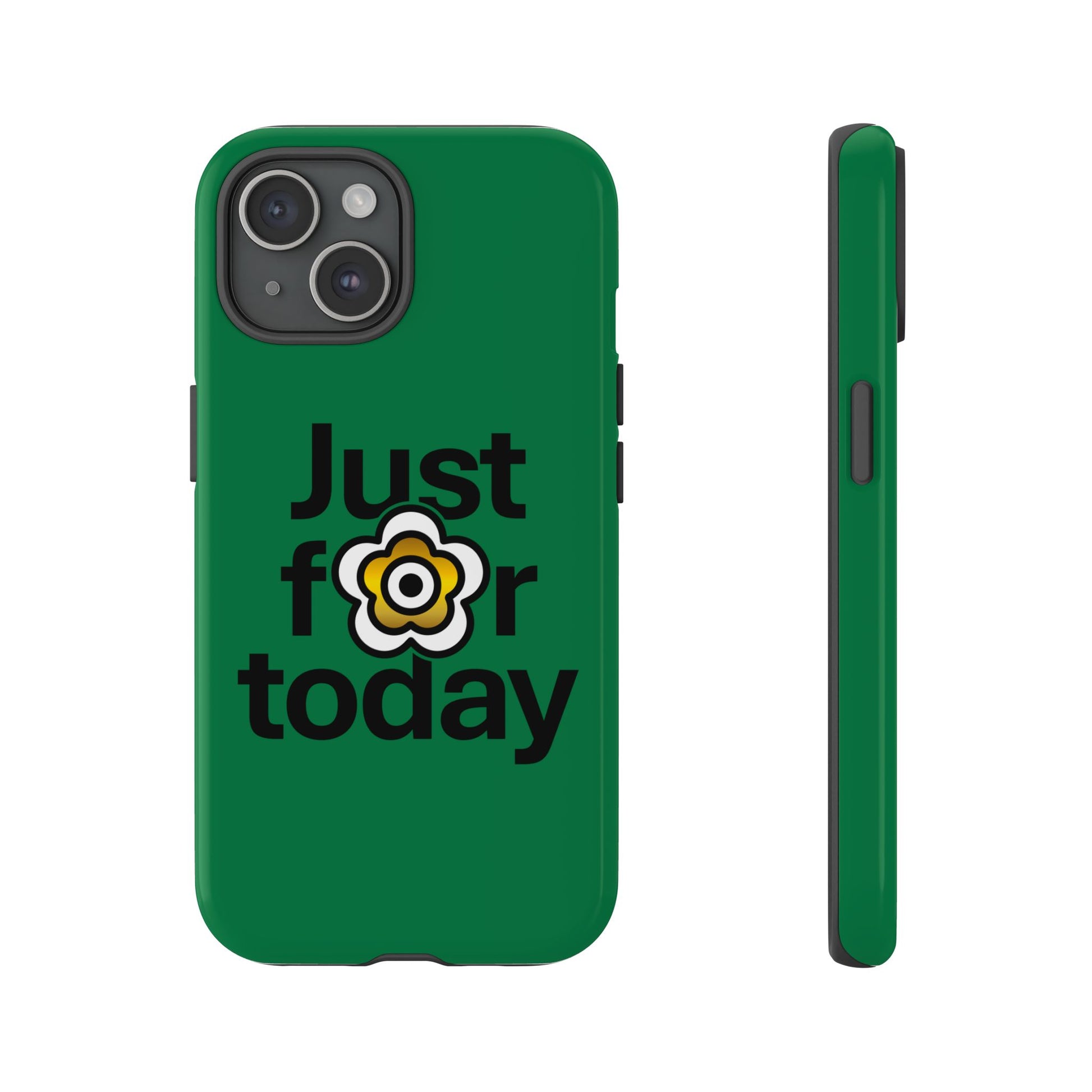 P🌺🌺P2Poppies Just for Today i-Phone Case – Inspirational Recovery Protection