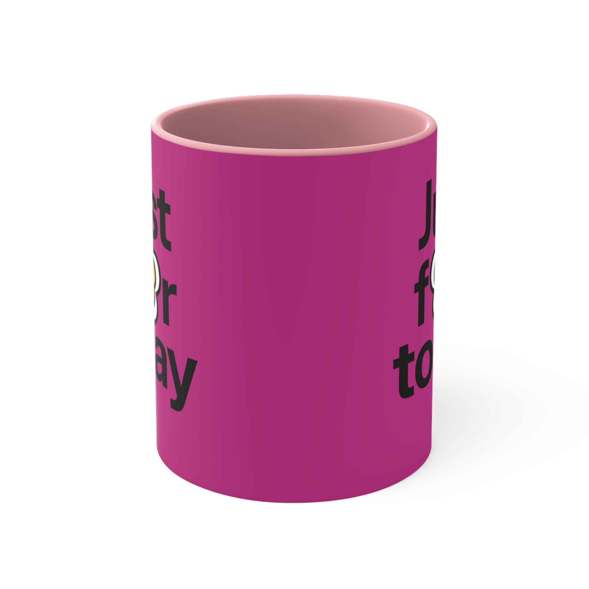 P🌺🌺P2Poppies Just for Today – Motivational Recovery Mug