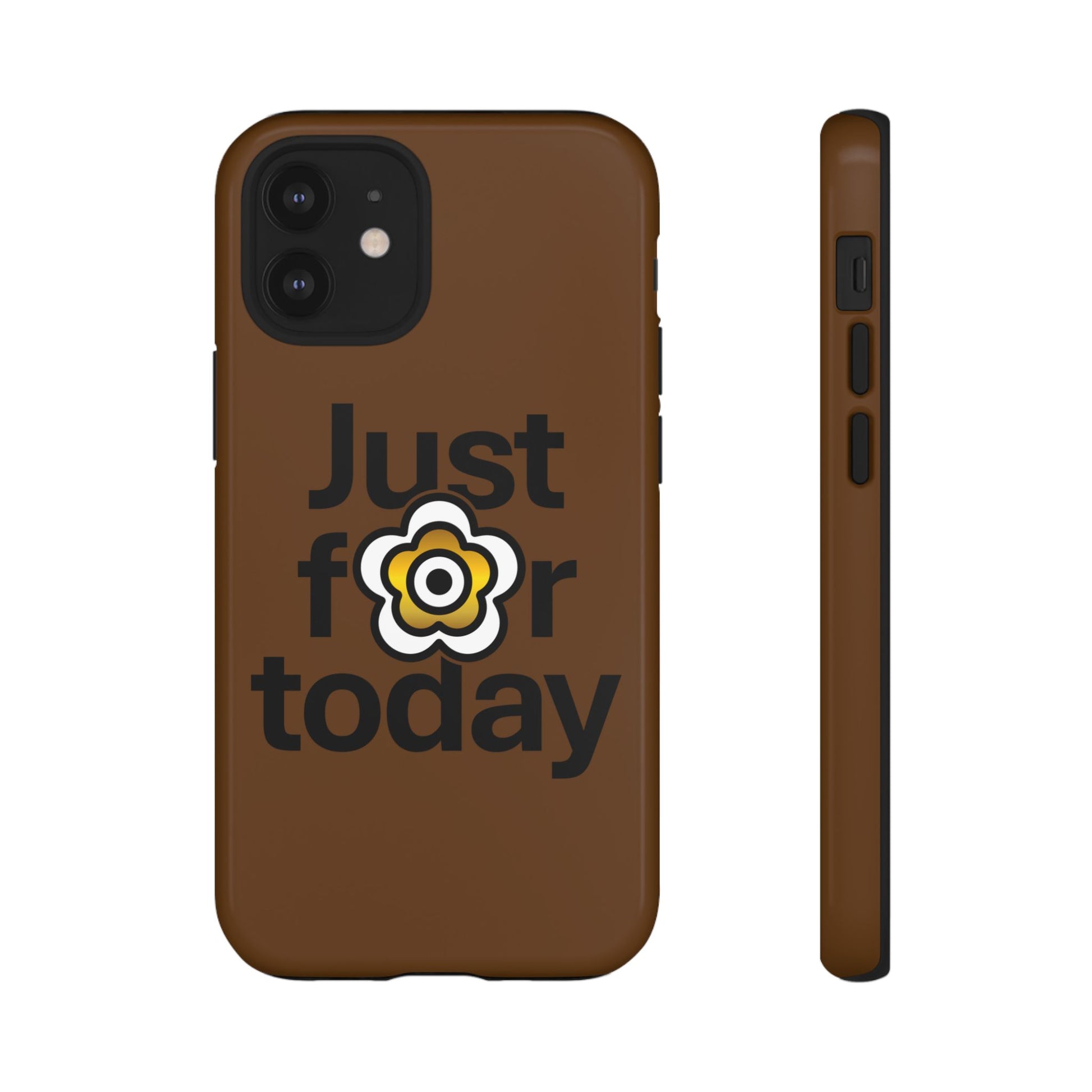 P🌺🌺P2Poppies Just for Today i-Phone Case – Inspirational Recovery Protection