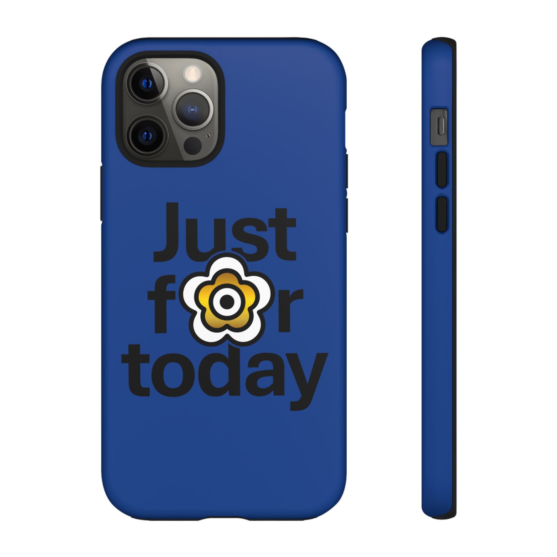 P🌺🌺P2Poppies Just for Today i-Phone Case – Inspirational Recovery Protection