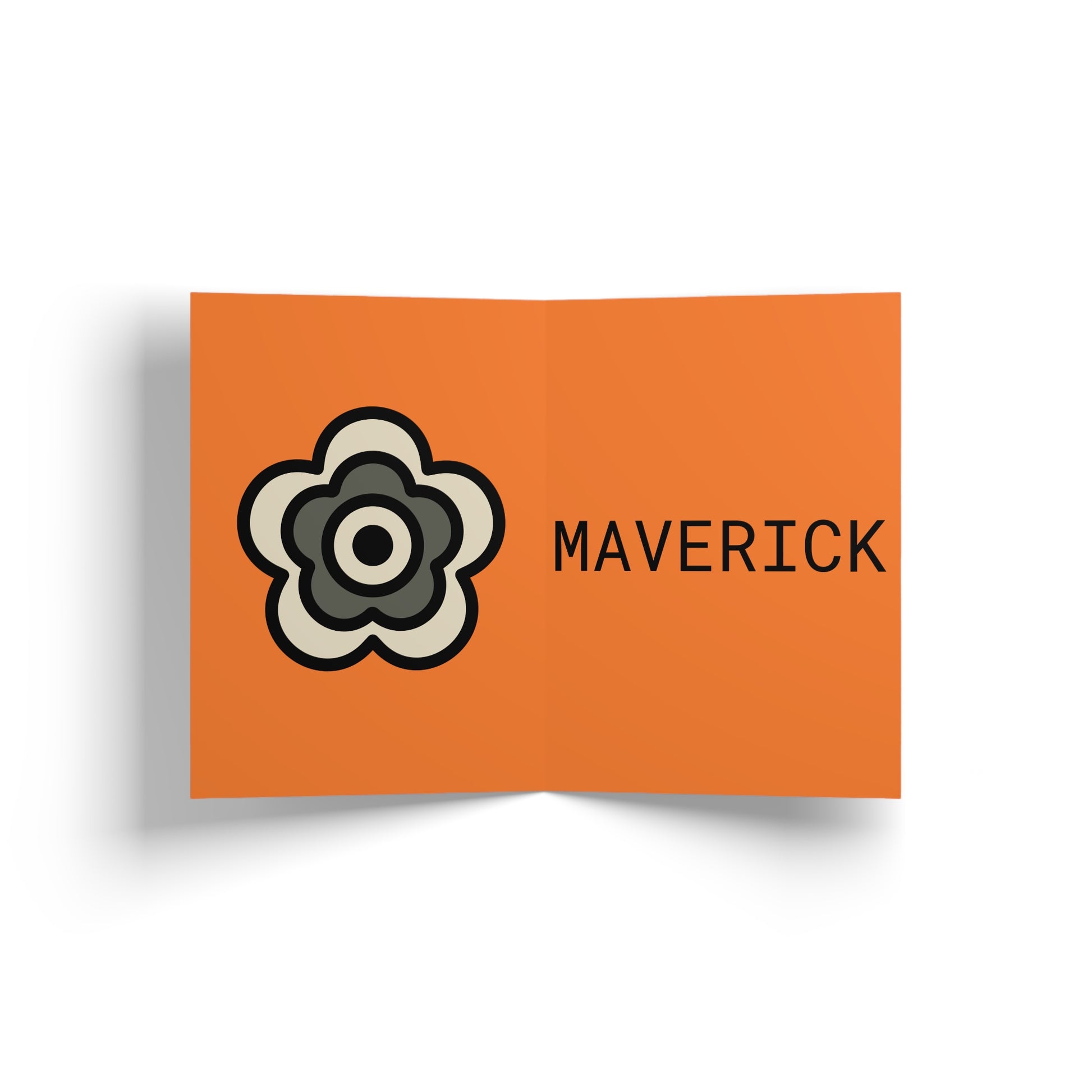 P🌺🌺P2Poppies 1 Year Milestone Greeting Card