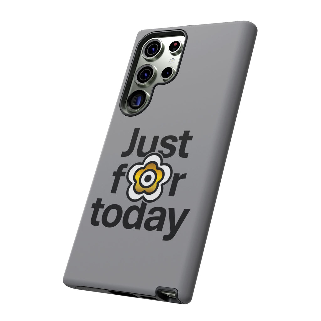 P🌺🌺P2Poppies Just for Today Samsung Phone Case – Inspirational Recovery Protection