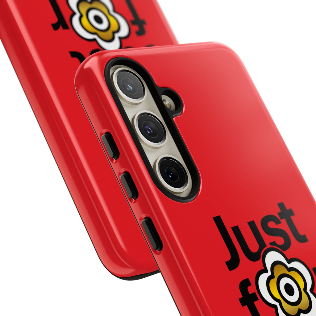 P🌺🌺P2Poppies Just for Today Samsung Phone Case – Inspirational Recovery Protection