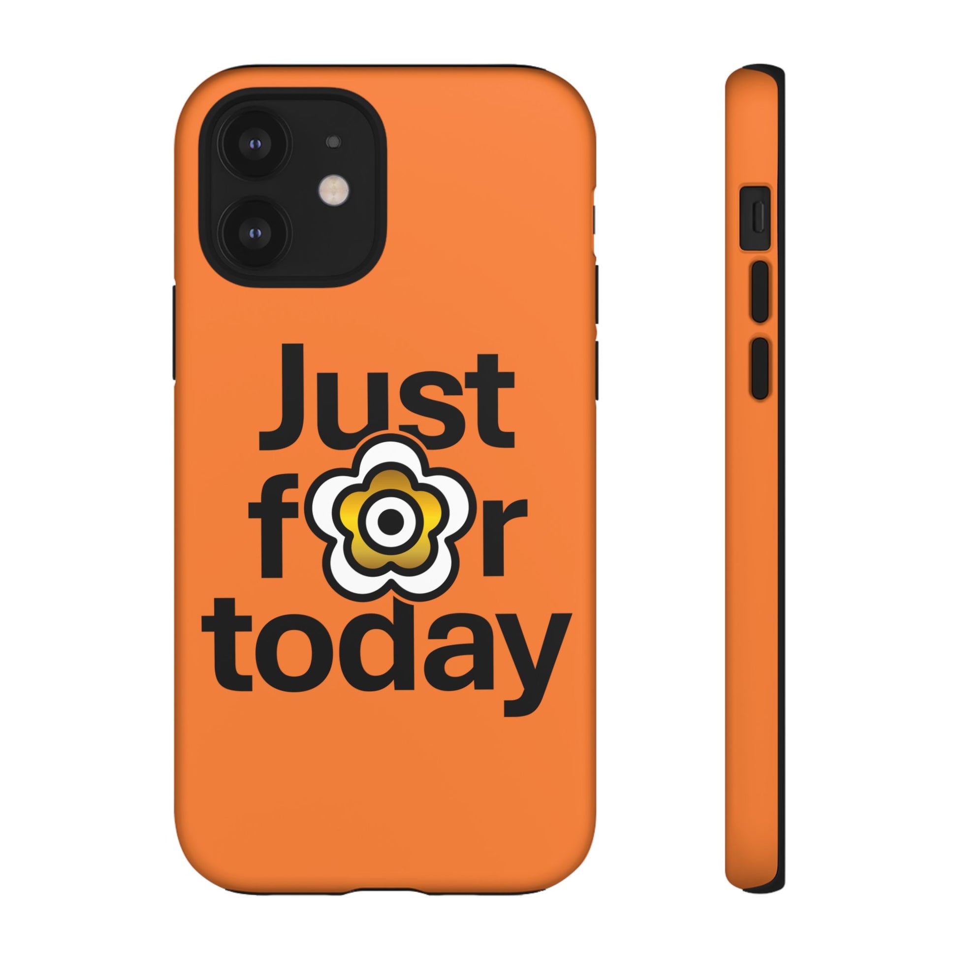 P🌺🌺P2Poppies Just for Today i-Phone Case – Inspirational Recovery Protection