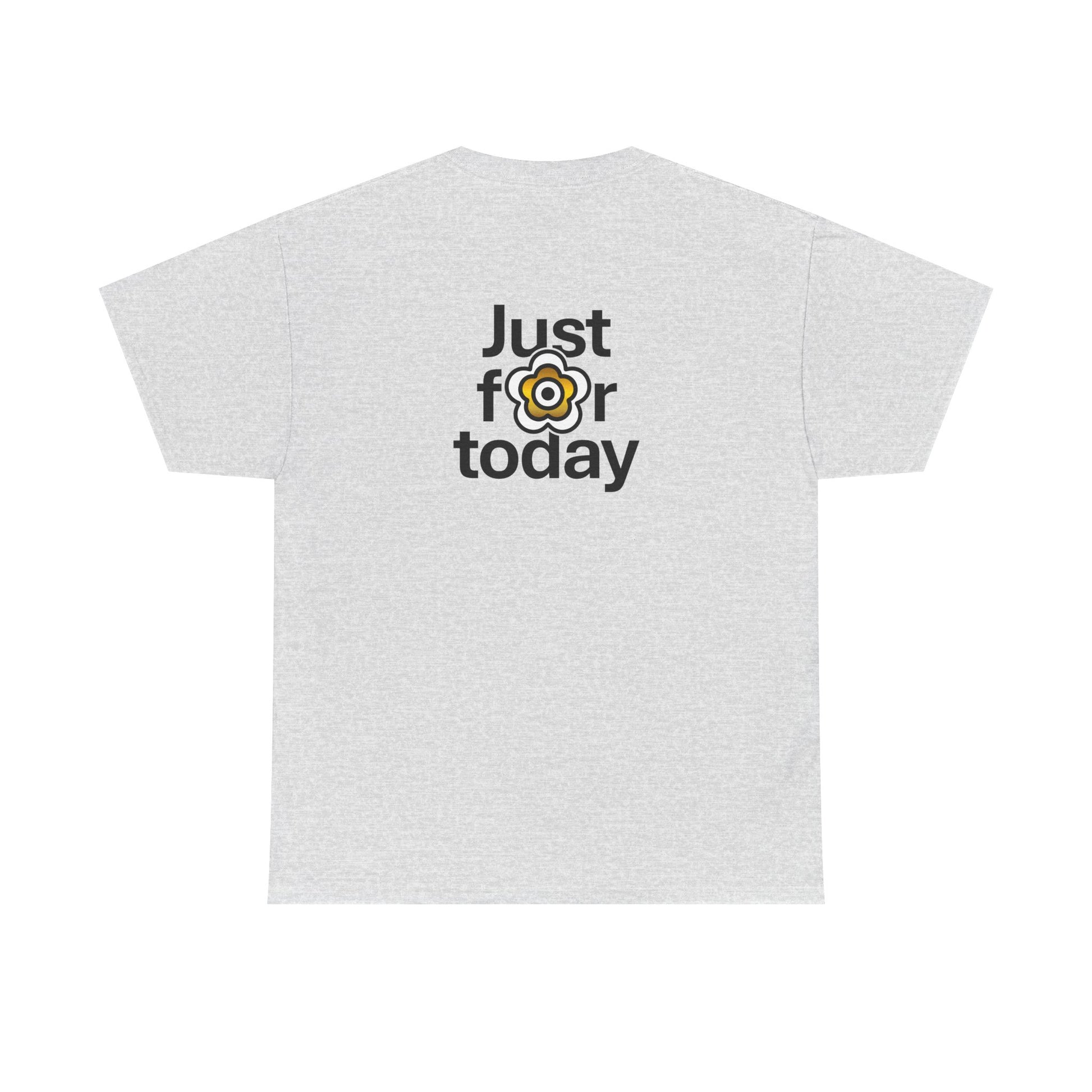 P🌺🌺P2Poppies Just for Today – Motivational Recovery T-Shirt