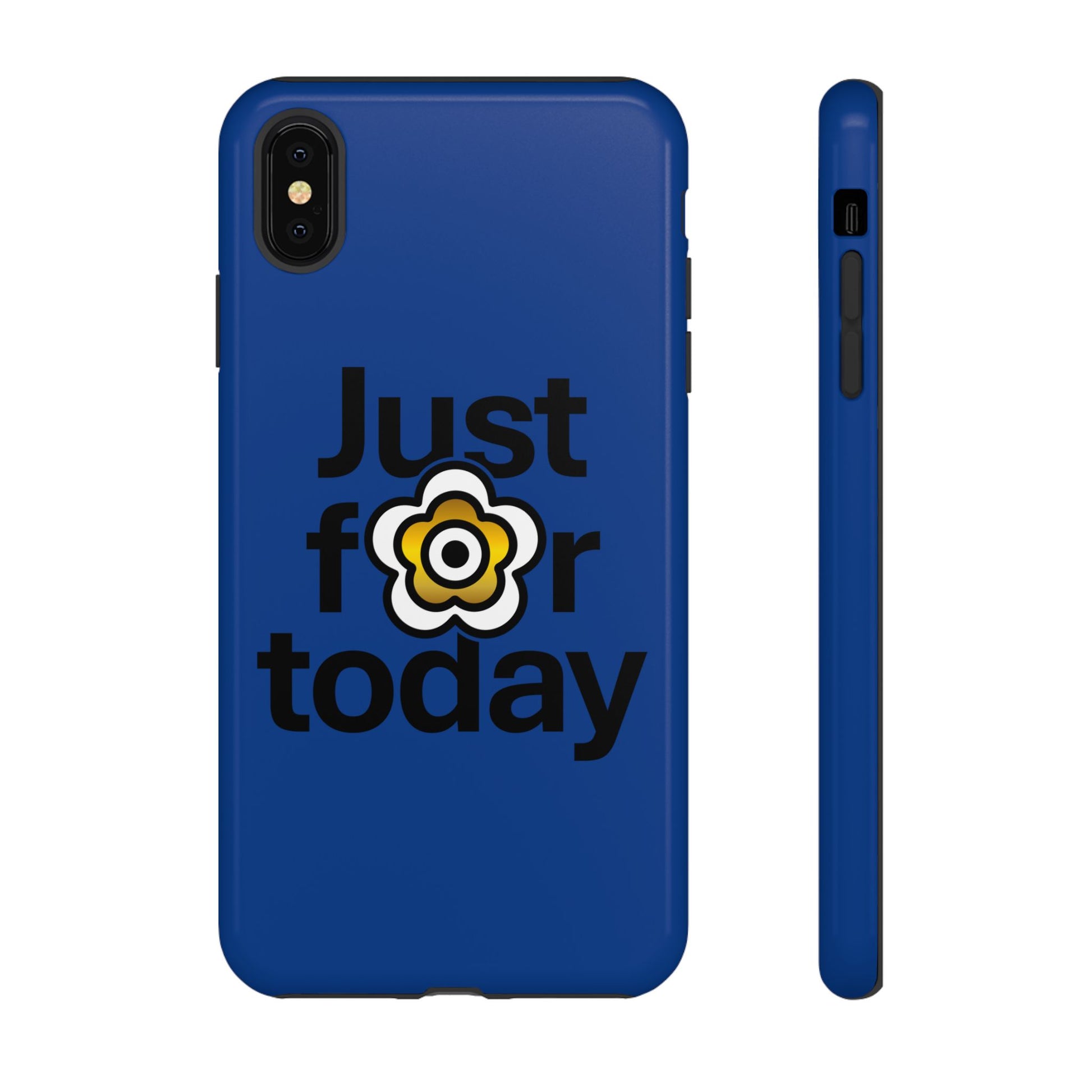 P🌺🌺P2Poppies Just for Today i-Phone Case – Inspirational Recovery Protection