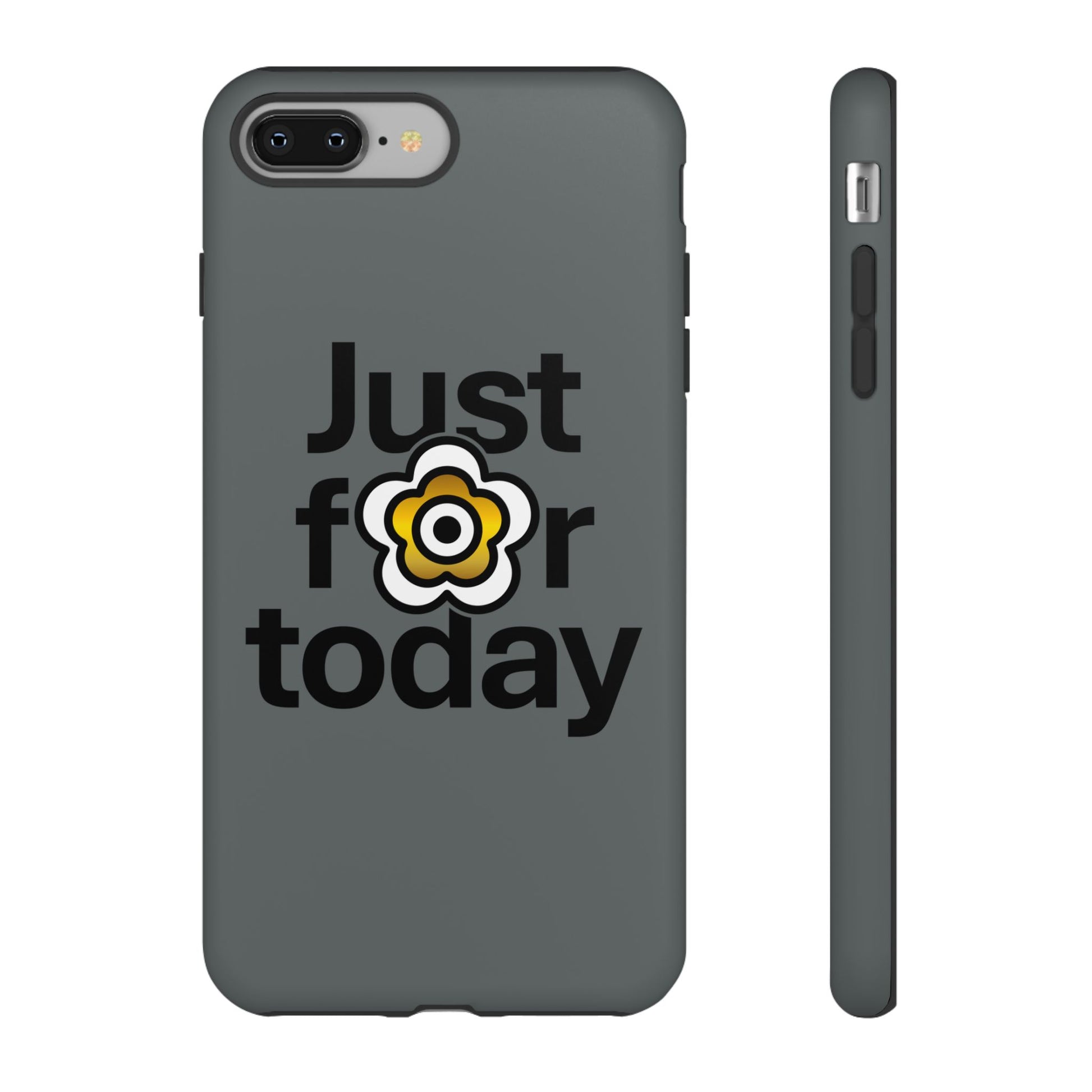 P🌺🌺P2Poppies Just for Today i-Phone Case – Inspirational Recovery Protection