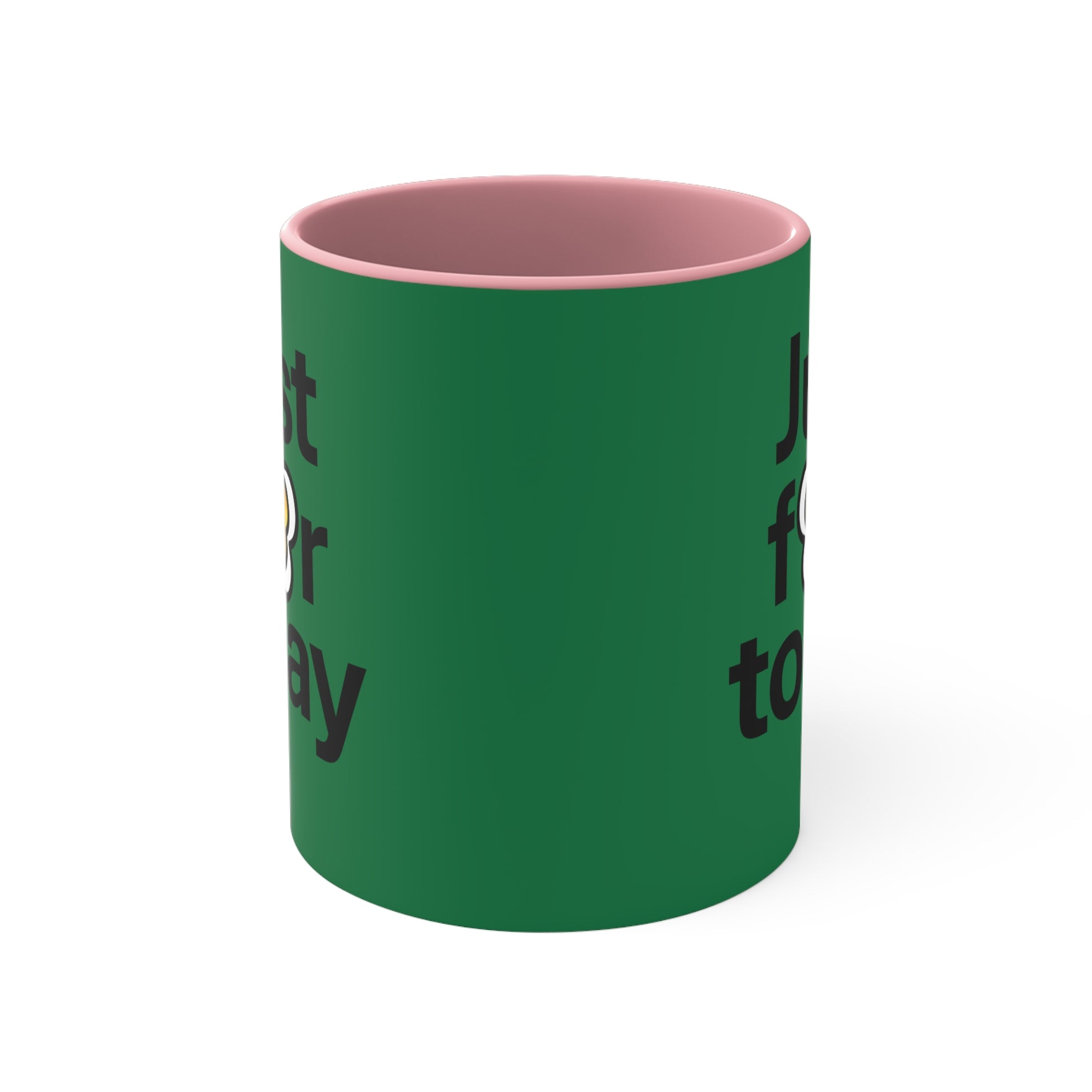 P🌺🌺P2Poppies Just for Today – Motivational Recovery Mug