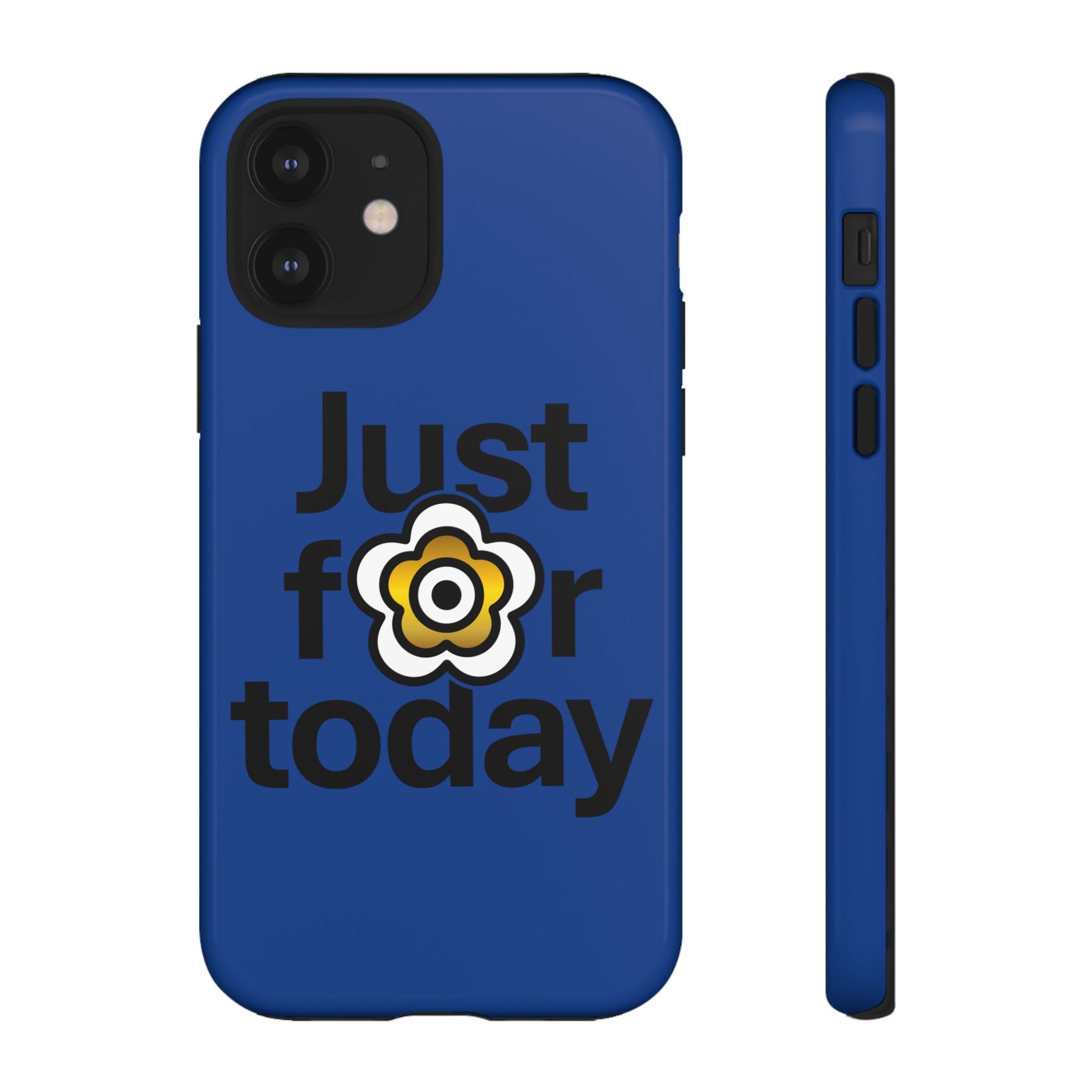 P🌺🌺P2Poppies Just for Today i-Phone Case – Inspirational Recovery Protection